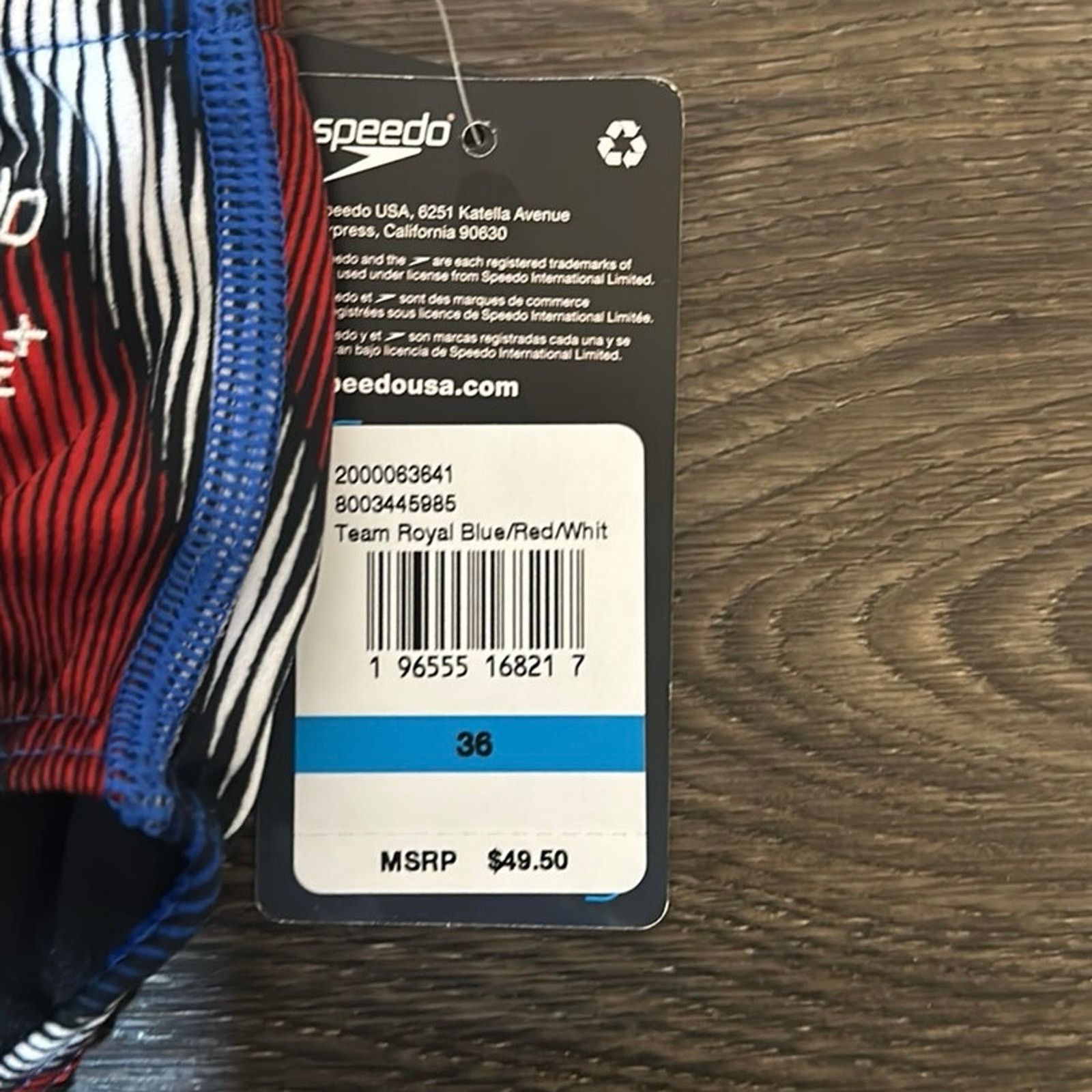 Speedo Speedo Swim Briefs Size US 36 / EU 52 - 2 Thumbnail