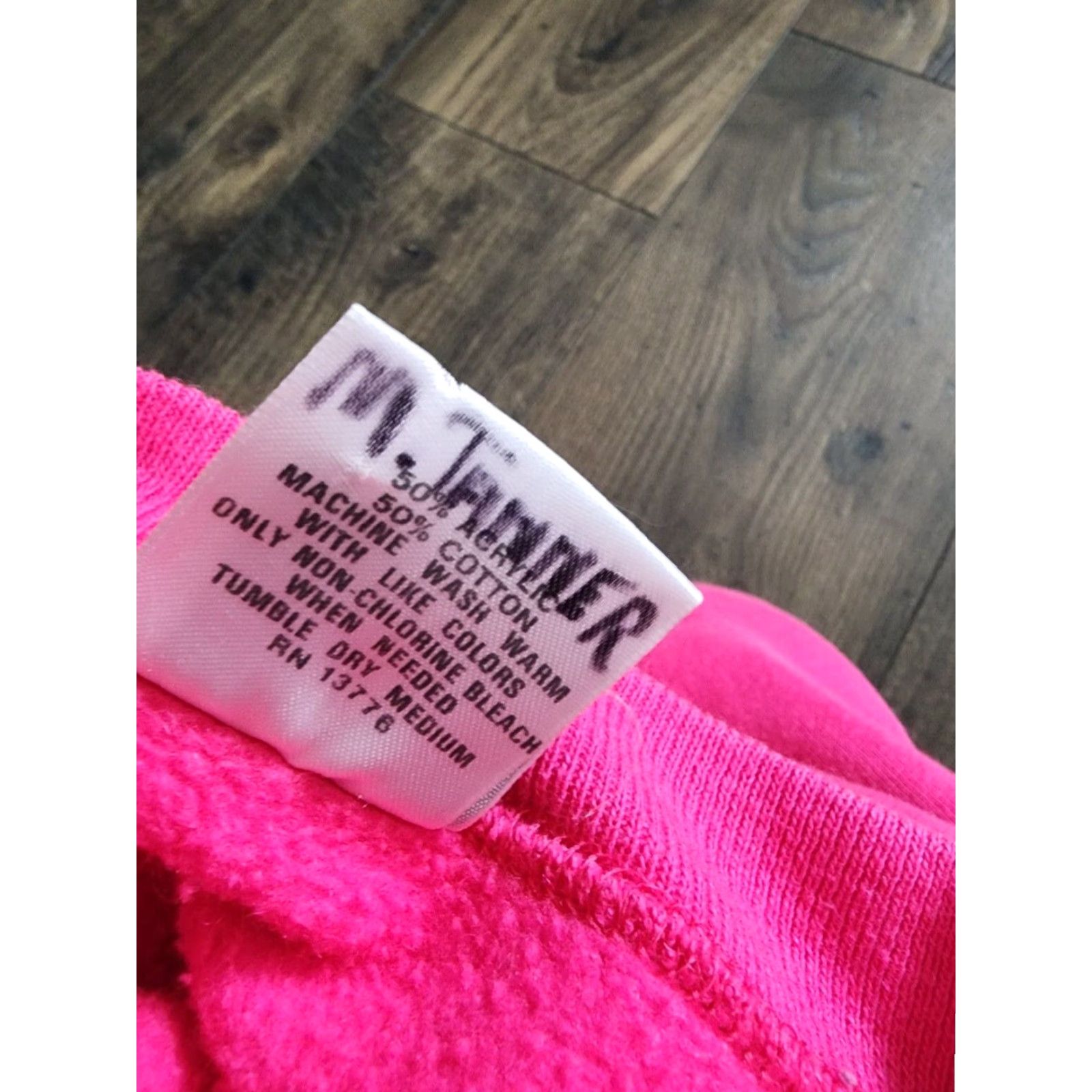 Hanes VINTAGE Hanes Her Way Womens Crewneck Sweatshirt Pink L Long Sleeve Size L / US 10 / IT 46 - 5 Thumbnail
