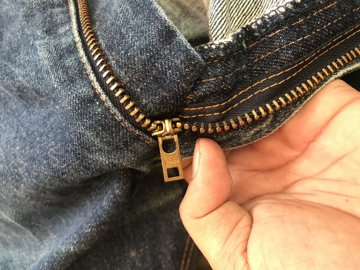 Levi's Levis 502 Big E 80s Talon Zipper Size US 33 - 11 Thumbnail