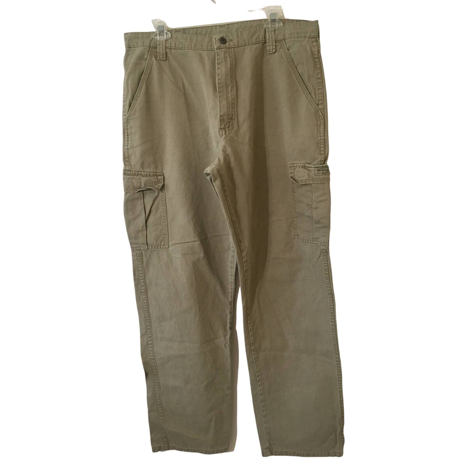 Wrangler Authentic Issue Wrangler Real Comfortable Cargo Jeans 36X34 Size US 36 / EU 52 - 1 Thumbnail