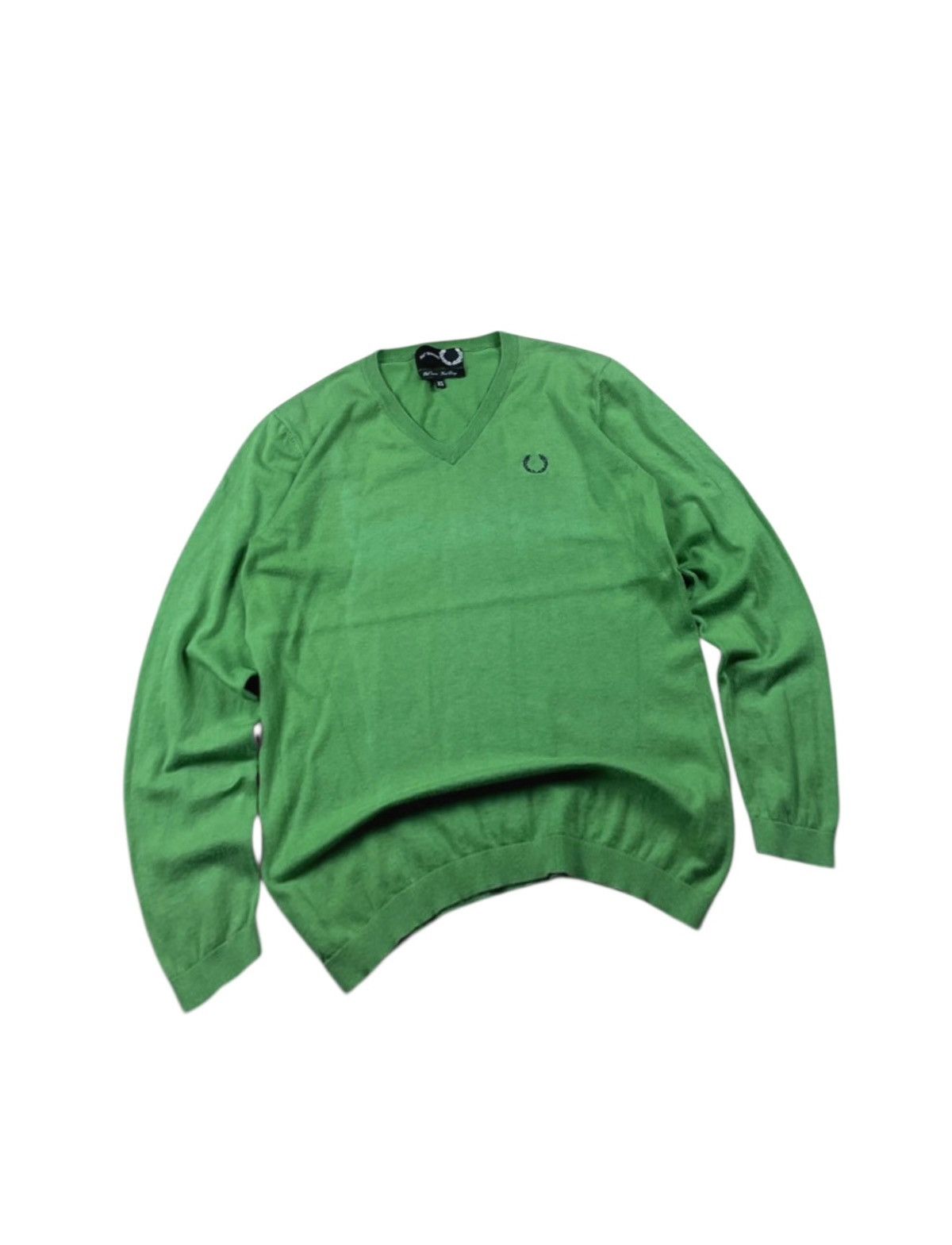 raf simons fred perry V-Neck Sweater