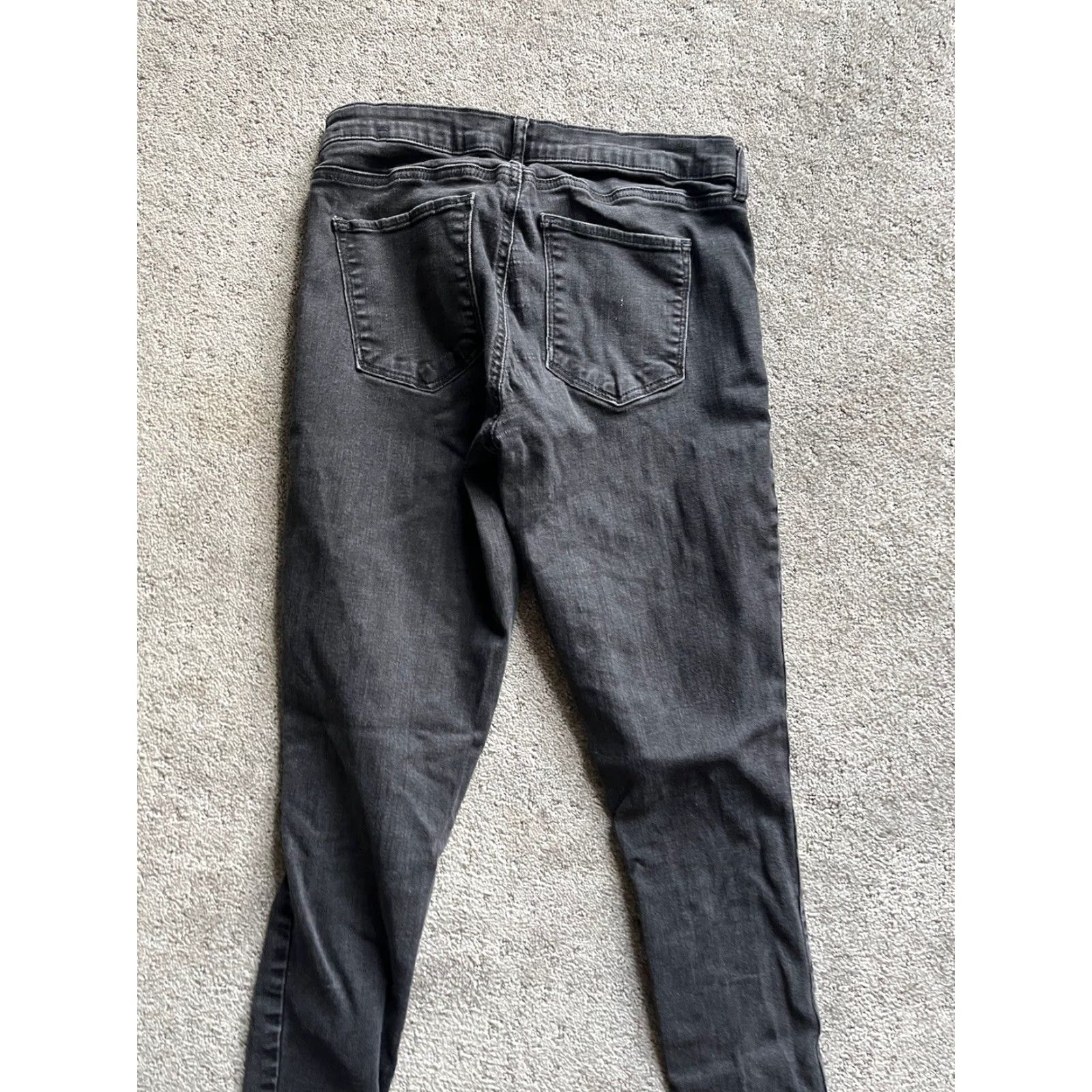 Gap Gap Jeans Womens Size 30 Tall Regular Favorite Black Denim Jegging Stretch 5-Pocket Design Size 30" / US 8 / IT 44 - 4 Thumbnail