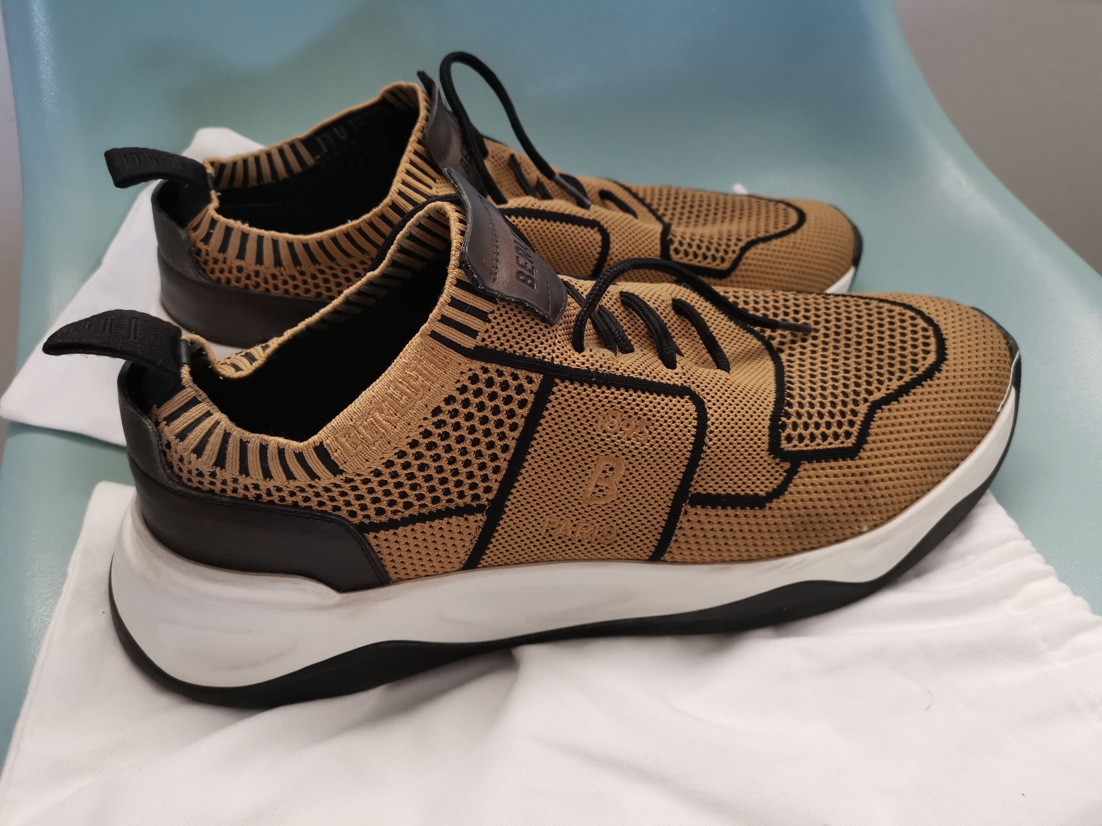 Berluti Berluti Tech Shadow Knit sneakers trainers Size US 12 / EU 45 - 16 Thumbnail