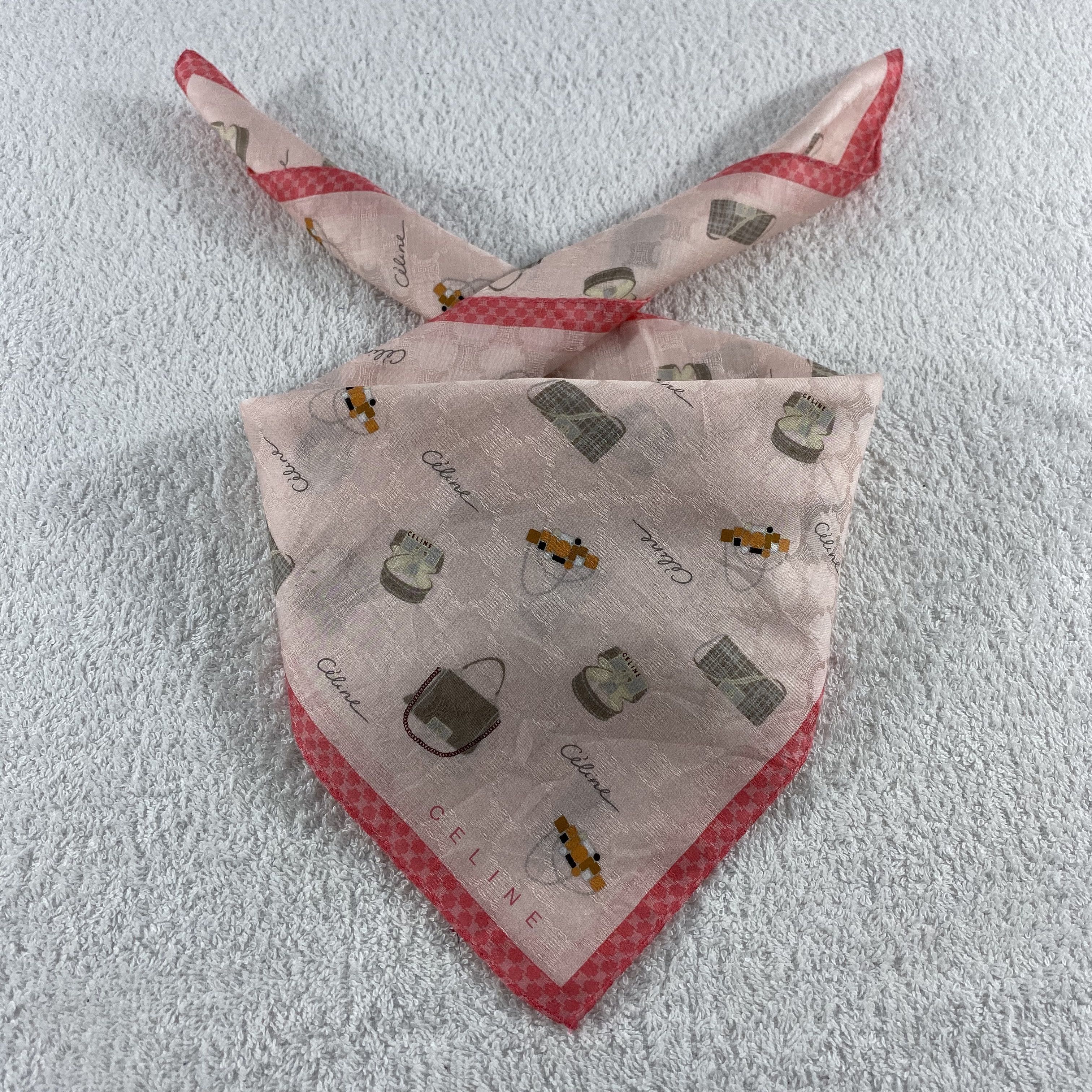 Celine × Vintage Celine Neckerchief / Bandana / Handkerchief Size ONE SIZE - 1 Thumbnail