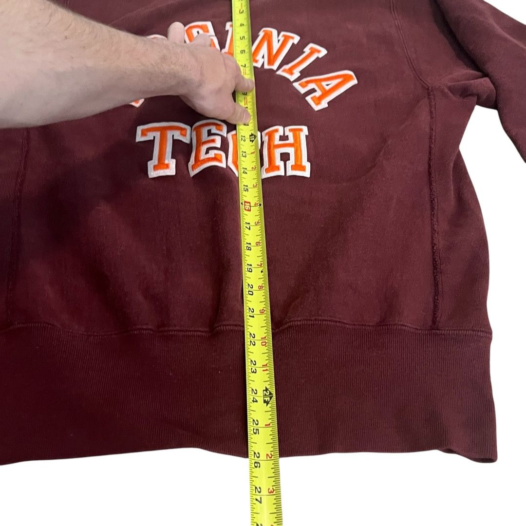 Champion × Vintage VINTAGE Virginia Tech Champion Reverse Weave Sweatshirt Size US L / EU 52-54 / 3 - 4 Thumbnail