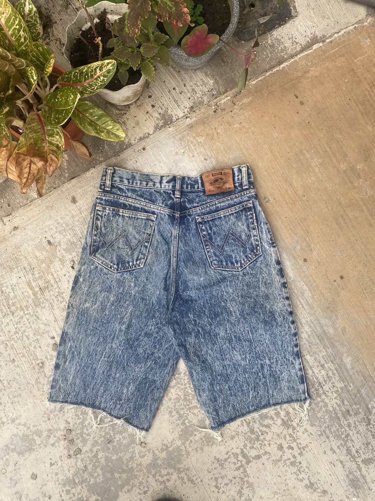Edwin Vintage Edwin Lot 1431-96 Asid Wash Custom Shorts Size US 28 / EU 44 - 2 Thumbnail