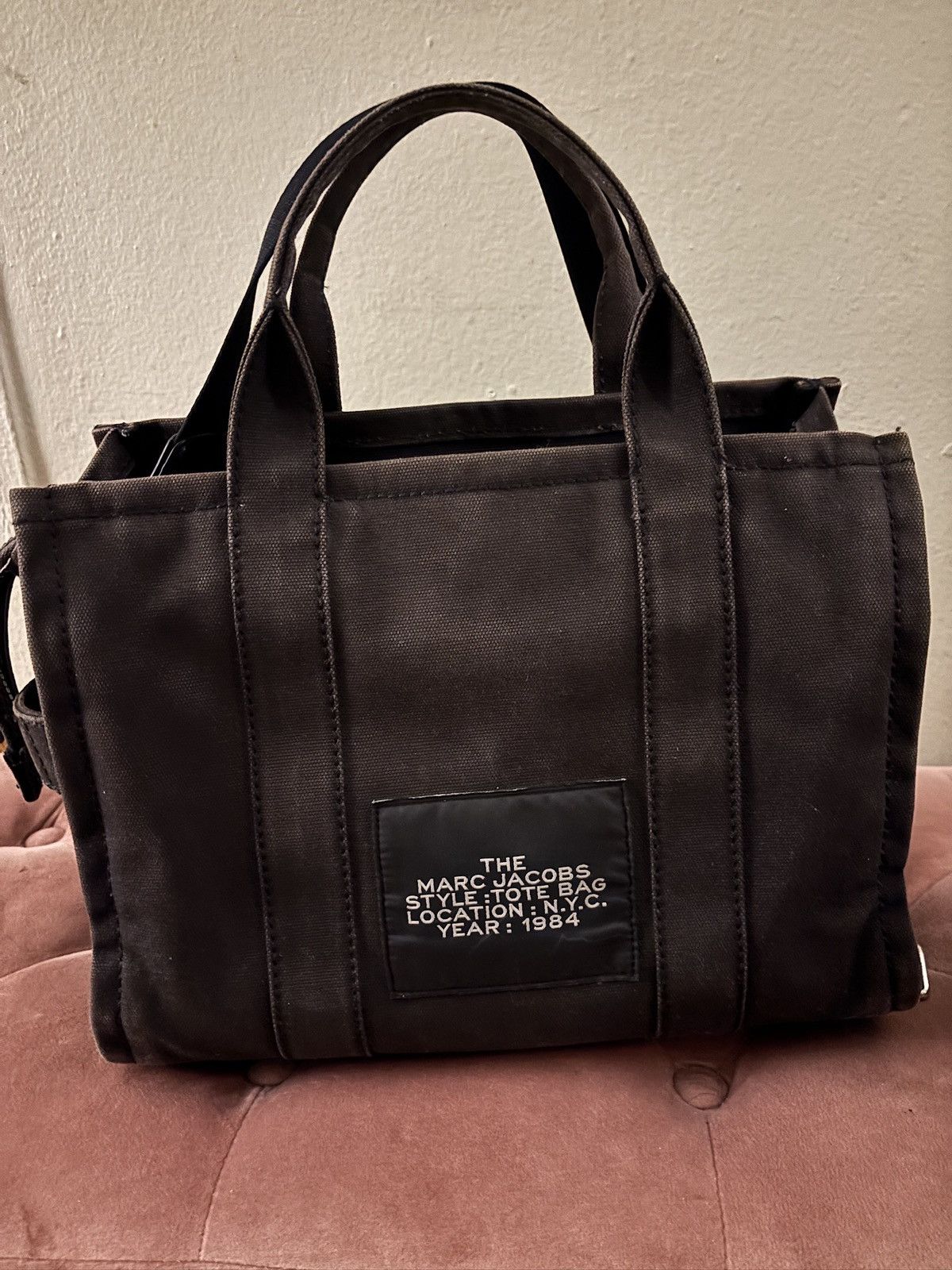 Marc Jacobs Black Marco Jacob Tote Bag Size ONE SIZE - 4 Thumbnail