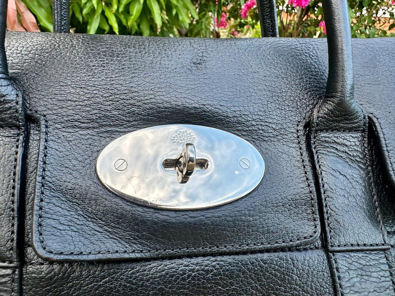 Mulberry Authentic Mulberry Original Bayswater Grained Leather Bag Size ONE SIZE - 15 Thumbnail