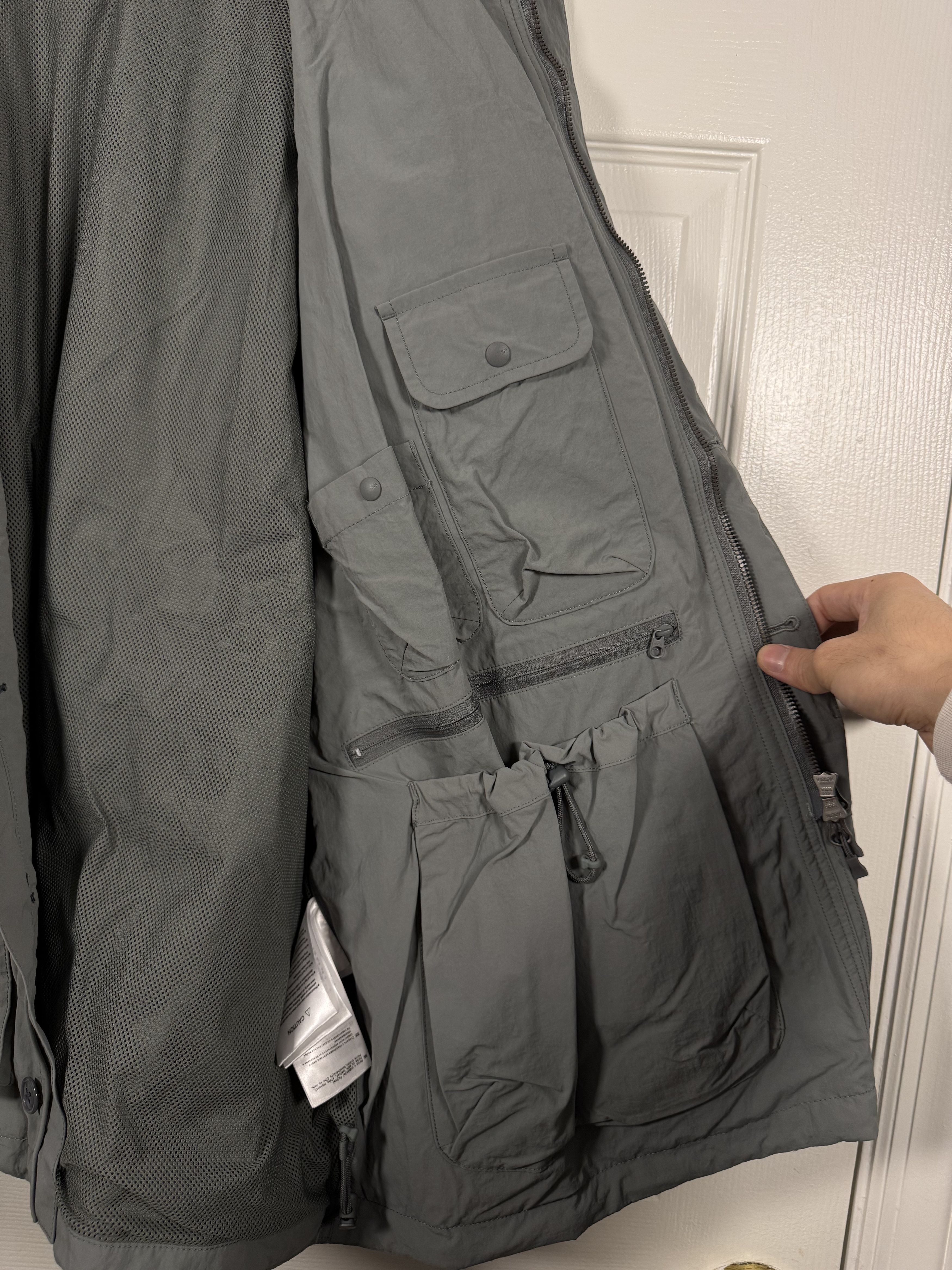 DAIWA PIER39 Tech Parachute Jacket Gray Medium Size US M / EU 48-50 / 2 - 6 Thumbnail