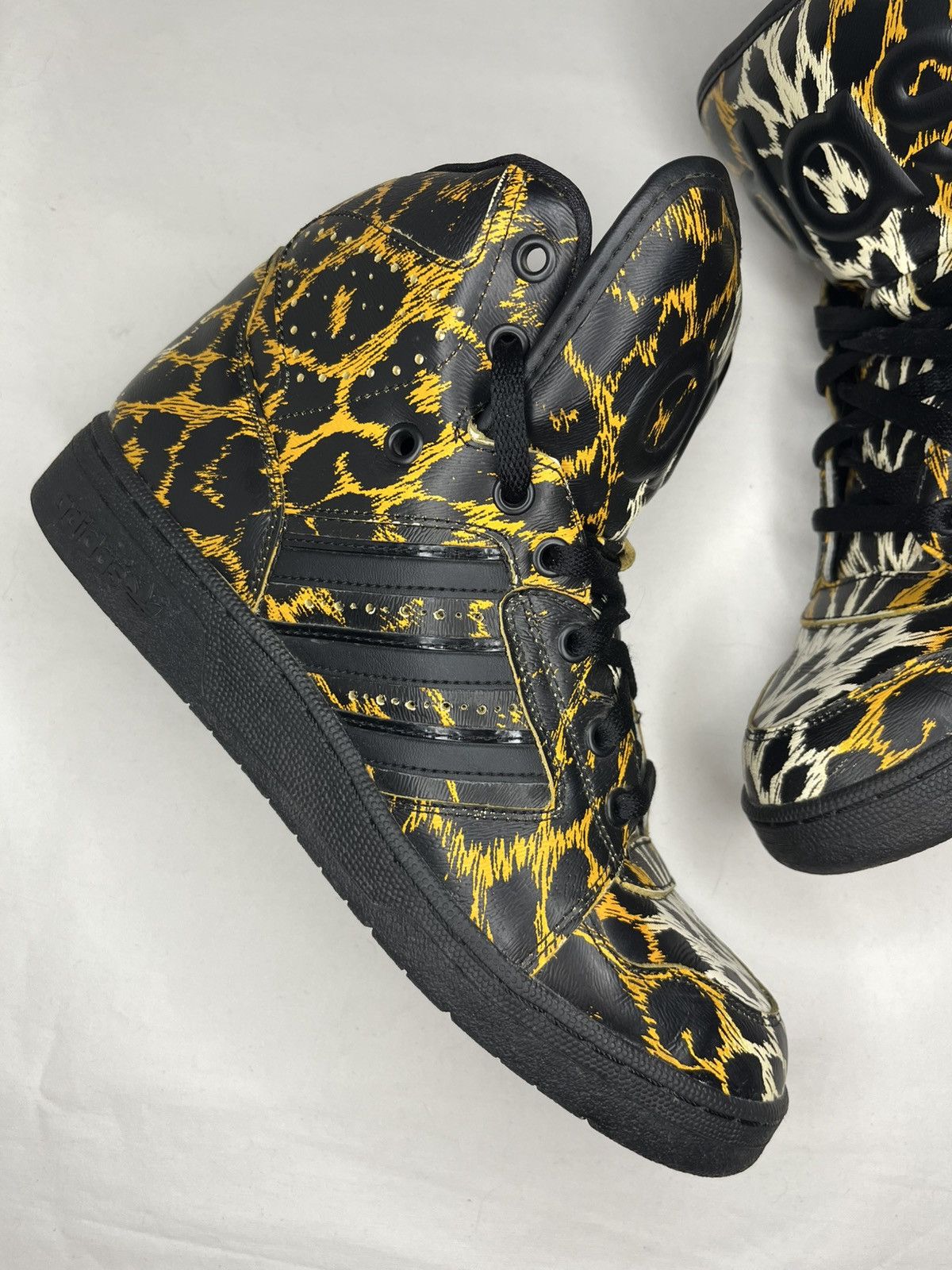 Adidas × Jeremy Scott Adidas X Jeremy Scott S/S 2014 JS Instinct Hi "Leopard" Size US 8.5 / EU 41-42 - 4 Thumbnail