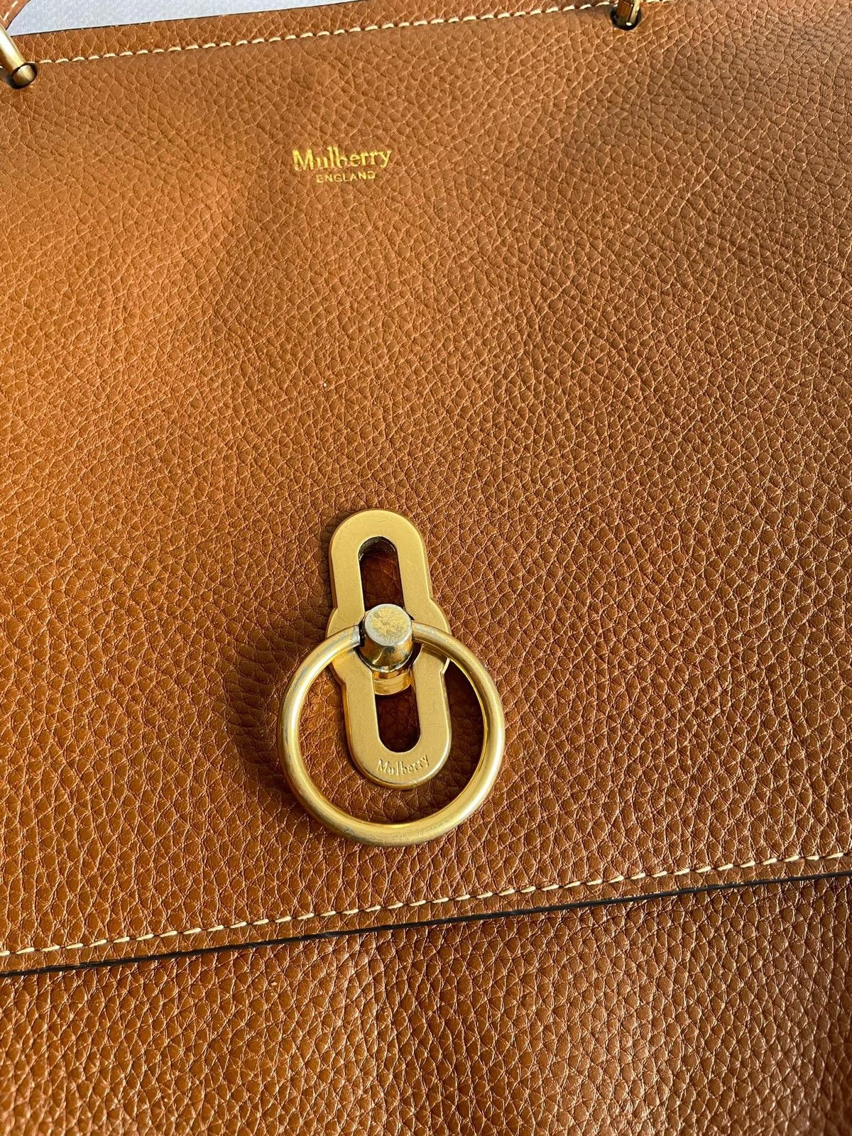 Mulberry Mulberry Amberley Leather Shoulder Bag Handbag Size ONE SIZE - 7 Thumbnail