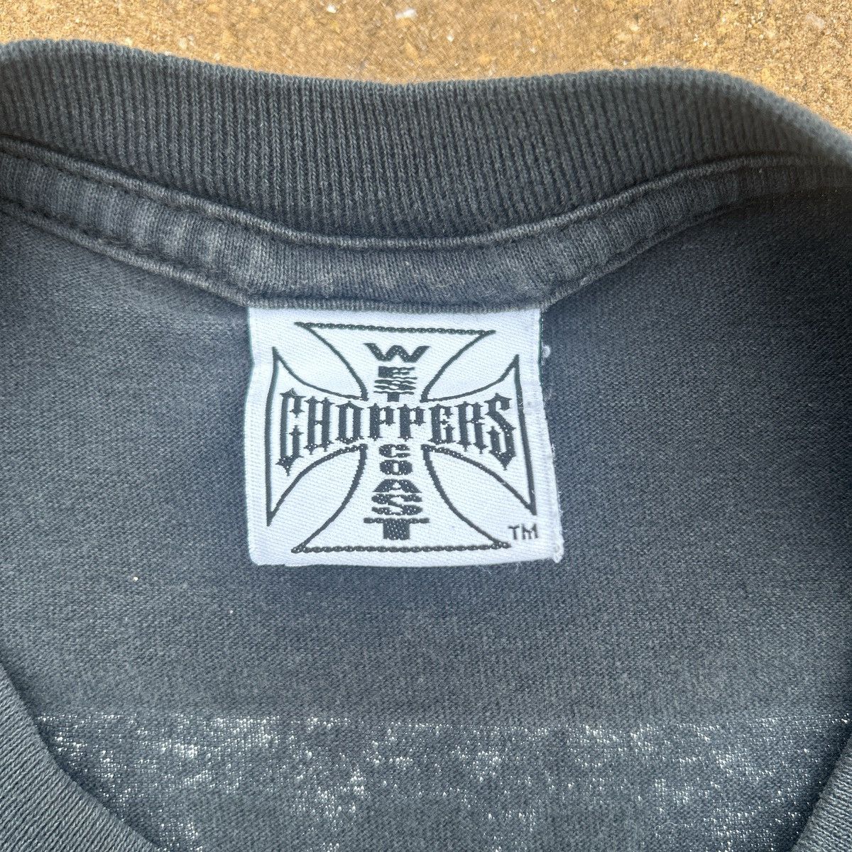 West Coast Choppers Vintage authentic West Coast Choppers faded and worn t shirt Size US L / EU 52-54 / 3 - 8 Thumbnail