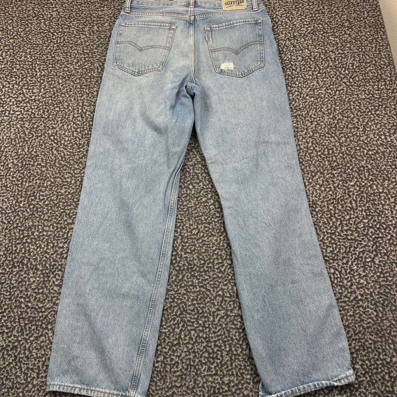 Levi's Levi's Silver Tab Jeans Women 29x31 Denim Baggy Cotton Y2K Size 29" - 2 Thumbnail