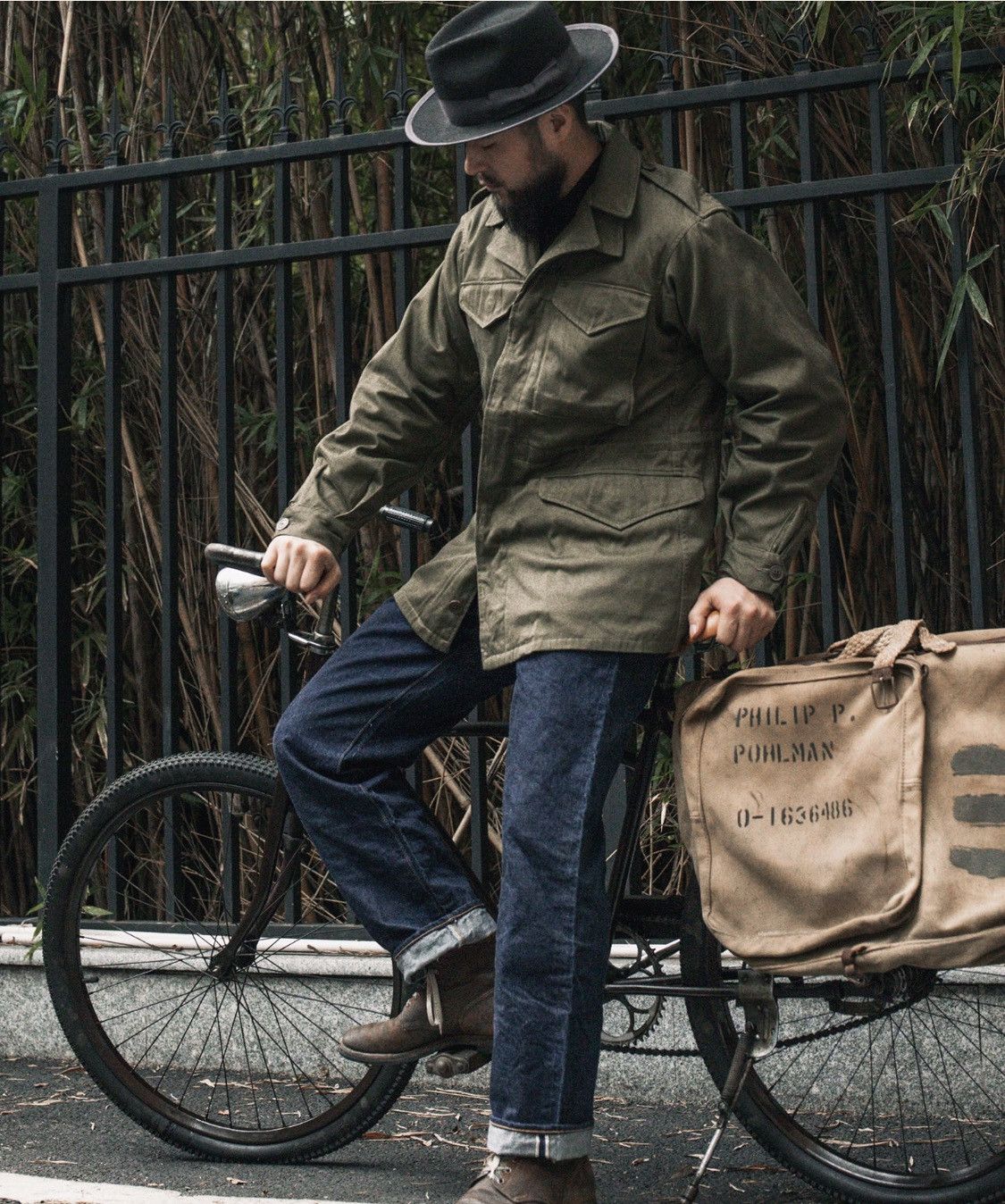 Bronson MFG. CO. Bronson Mfg.co US Army M-1943 Field Jacket(olive)size40 Size US L / EU 52-54 / 3 - 6 Thumbnail