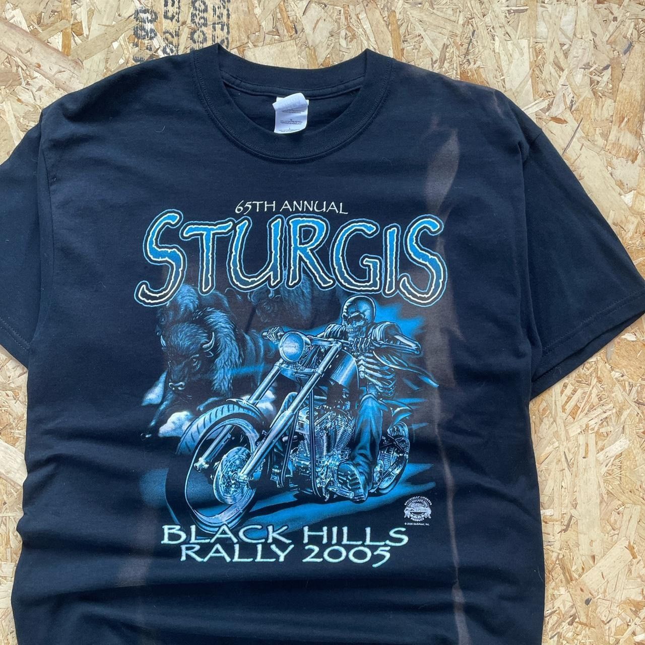 Vintage Vintage 2005 Sturgis Black T Shirt Size US L / EU 52-54 / 3 - 2 Thumbnail