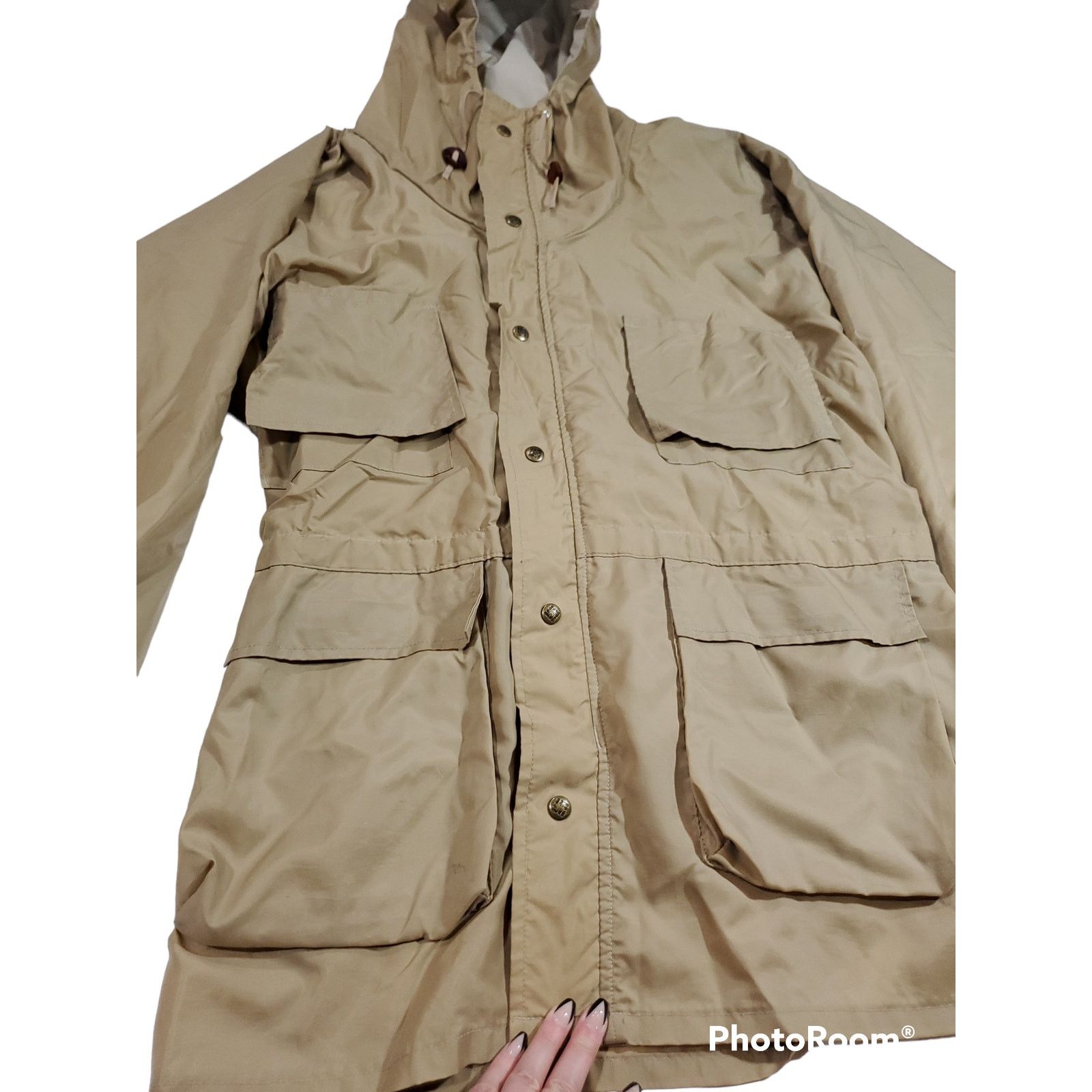 Columbia Columbia | Vintage Tan Cinched Shooting Jacket | Size XL Size US XL / EU 56 / 4 - 2 Thumbnail