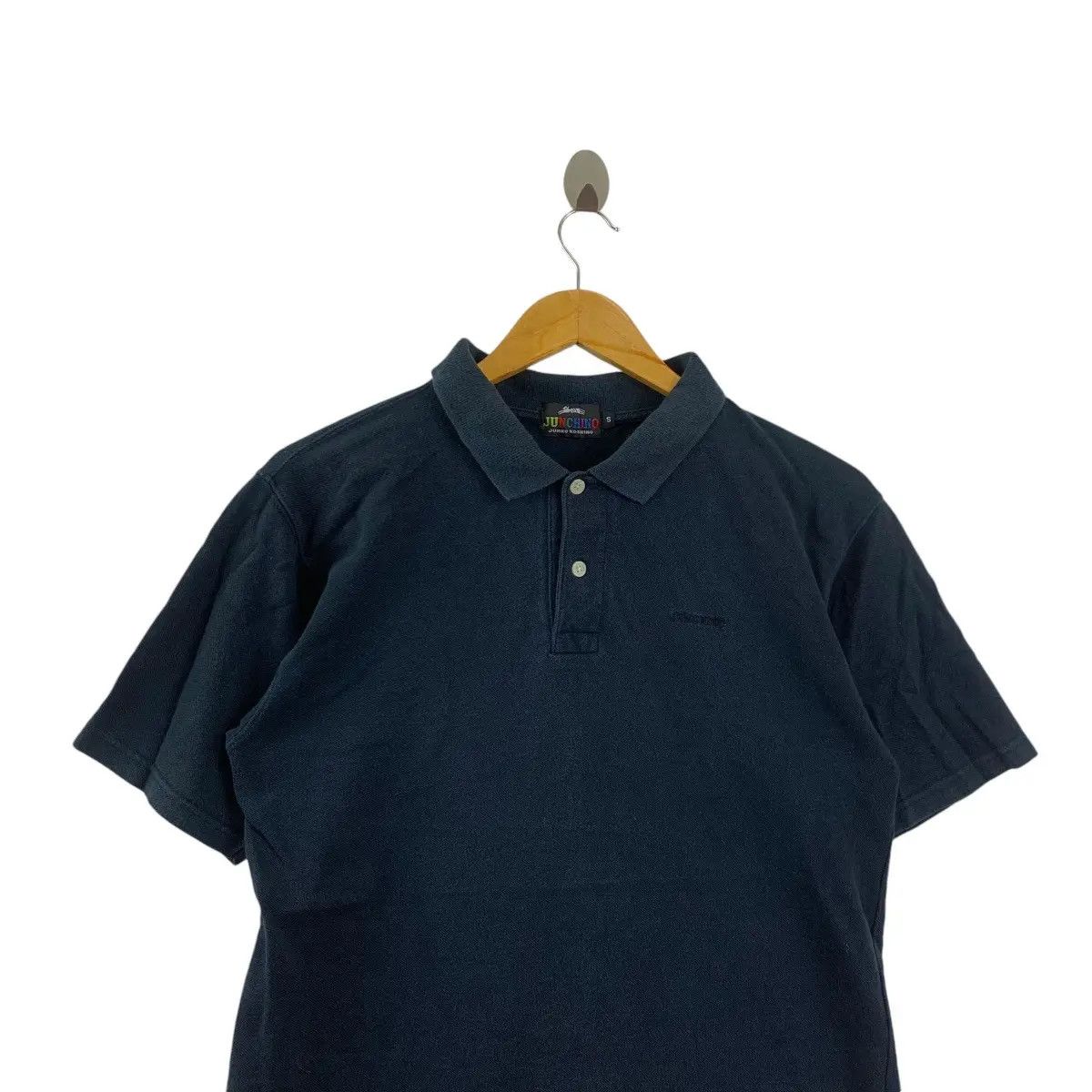 Vintage Vintage JUNKO KOSHINO JUNCHINO Polo Tee Shirt Top Plain Size US S / EU 44-46 / 1 - 7 Thumbnail