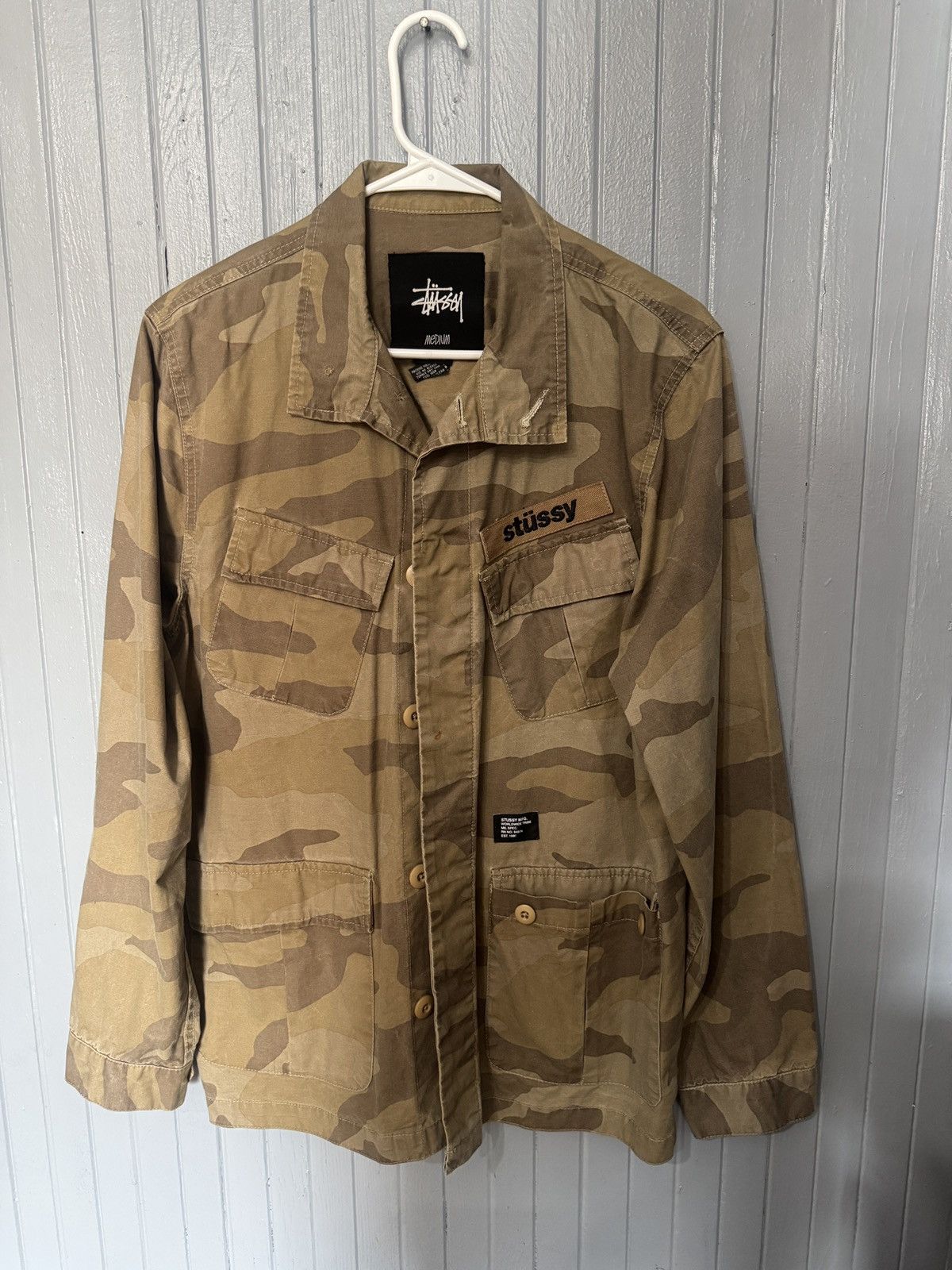 Stussy Stussy real tree camo work jacket | Grailed