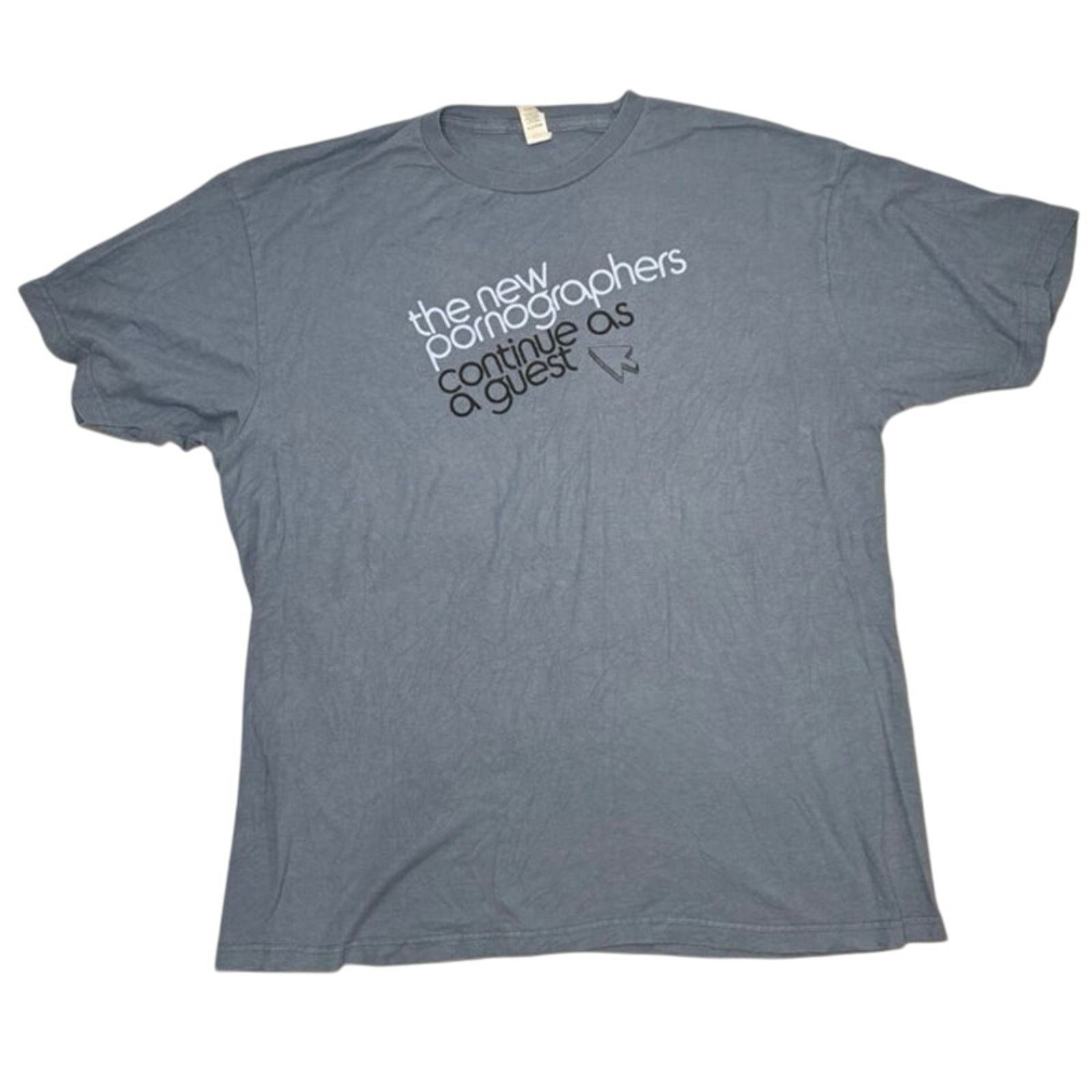 Other THE NEW PORNOGRAPHERS Continue as a Guest 2023 Tour Tee, XL Size US XL / EU 56 / 4 - 5 Thumbnail