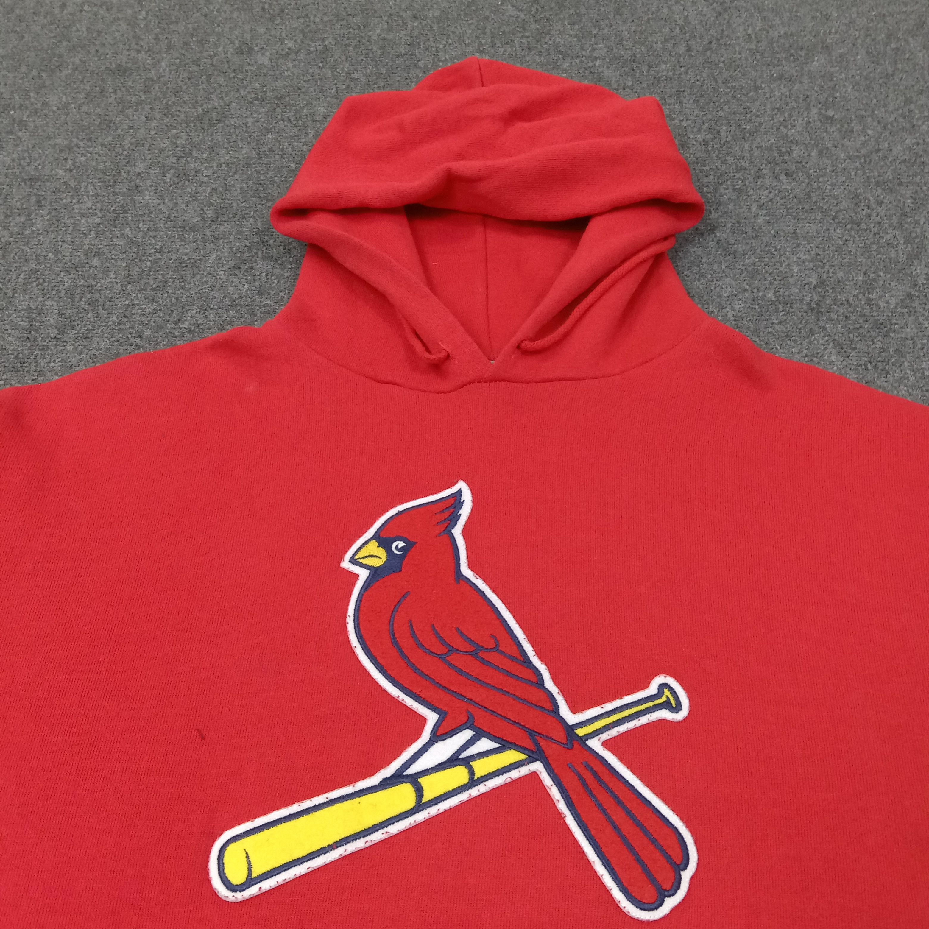 MLB St. Louis Cardinals American Baseball Team Hoodies C251N25 Size US XL / EU 56 / 4 - 2 Thumbnail