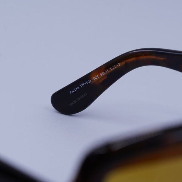 Tom Ford Tom Ford FT1194 52E Aurora Sunglasses Dark Havana Square Size ONE SIZE - 6 Thumbnail