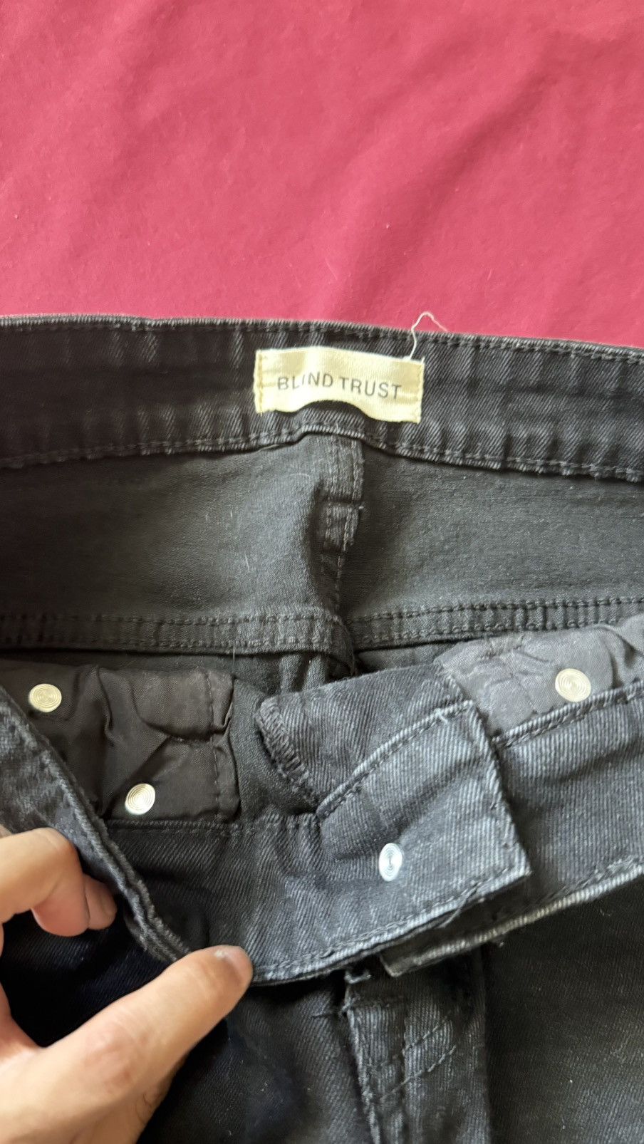 Other Blind Trust black skinny jeans Size US 30 / EU 46 - 3 Thumbnail