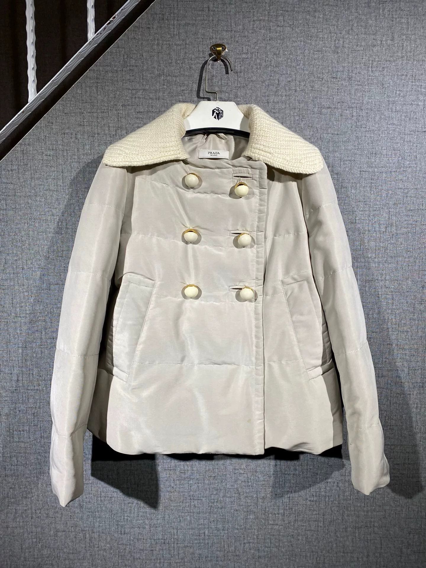Prada Prada Women's Used Down Jacket Size S / US 4 / IT 40 - 1 Thumbnail