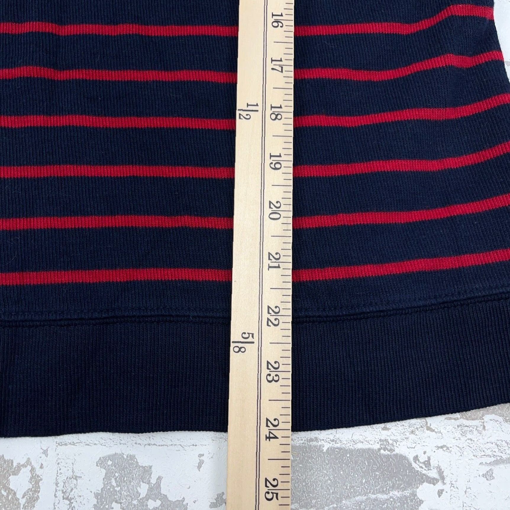 Ralph Lauren Lauren Ralph Lauren Sweater Women Medium Striped Knit Pullover Blue 90s Nautical Classic Womens Size M / US 6-8 / IT 42-44 - 6 Thumbnail