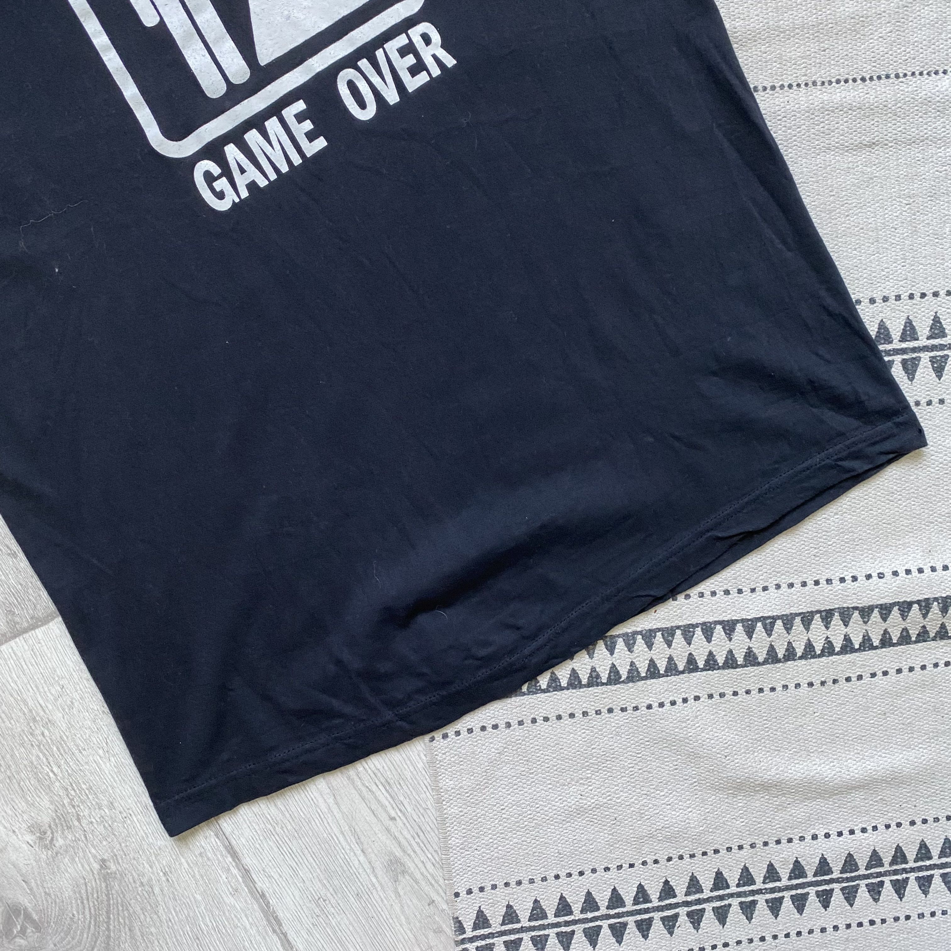 Band Tees Vintage 90s Humor Tee Game Over Y2K Size US M / EU 48-50 / 2 - 3 Thumbnail