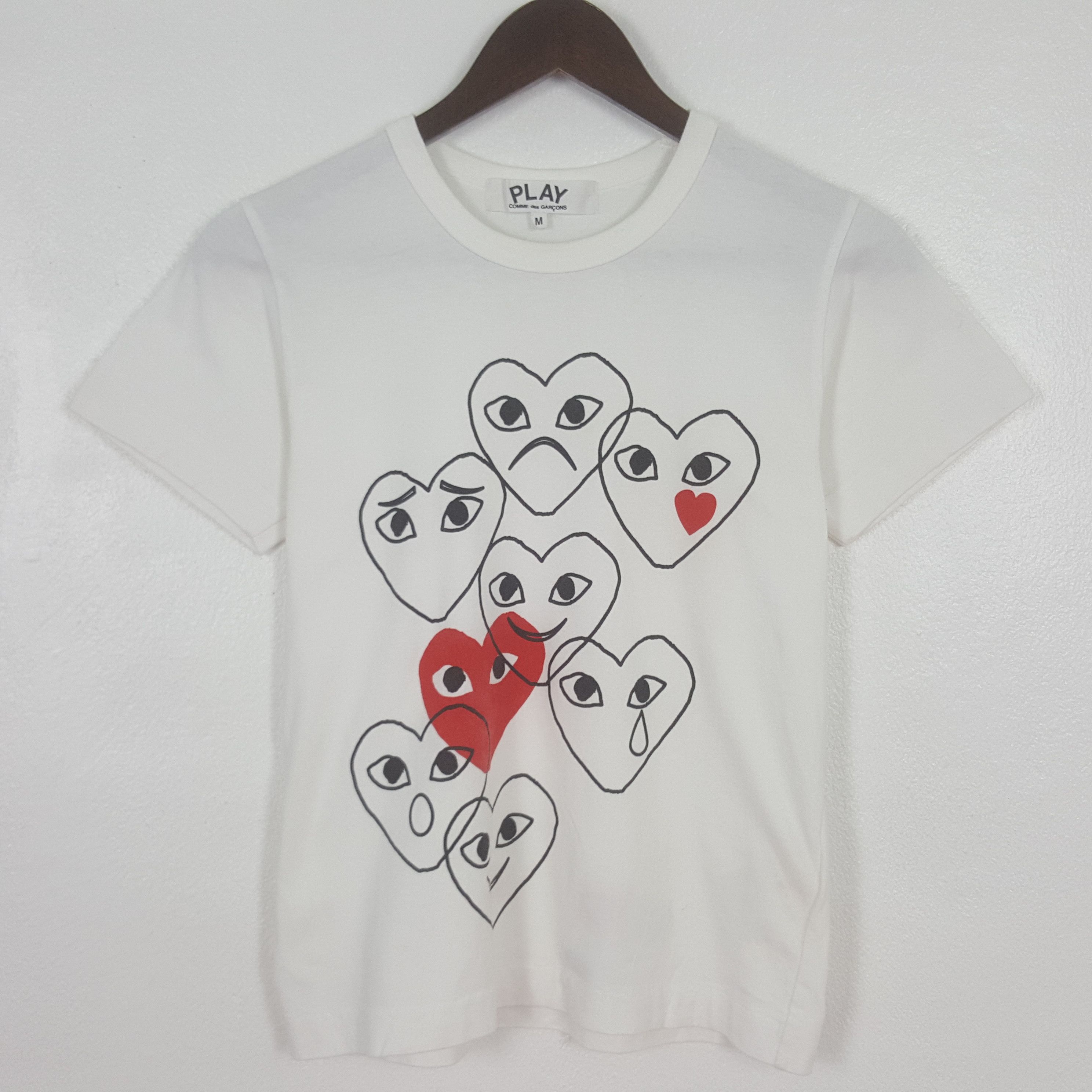 Comme des Garcons PLAY Vintage Play Comme des Garcons Tshirt Size S / US 4 / IT 40 - 1 Thumbnail