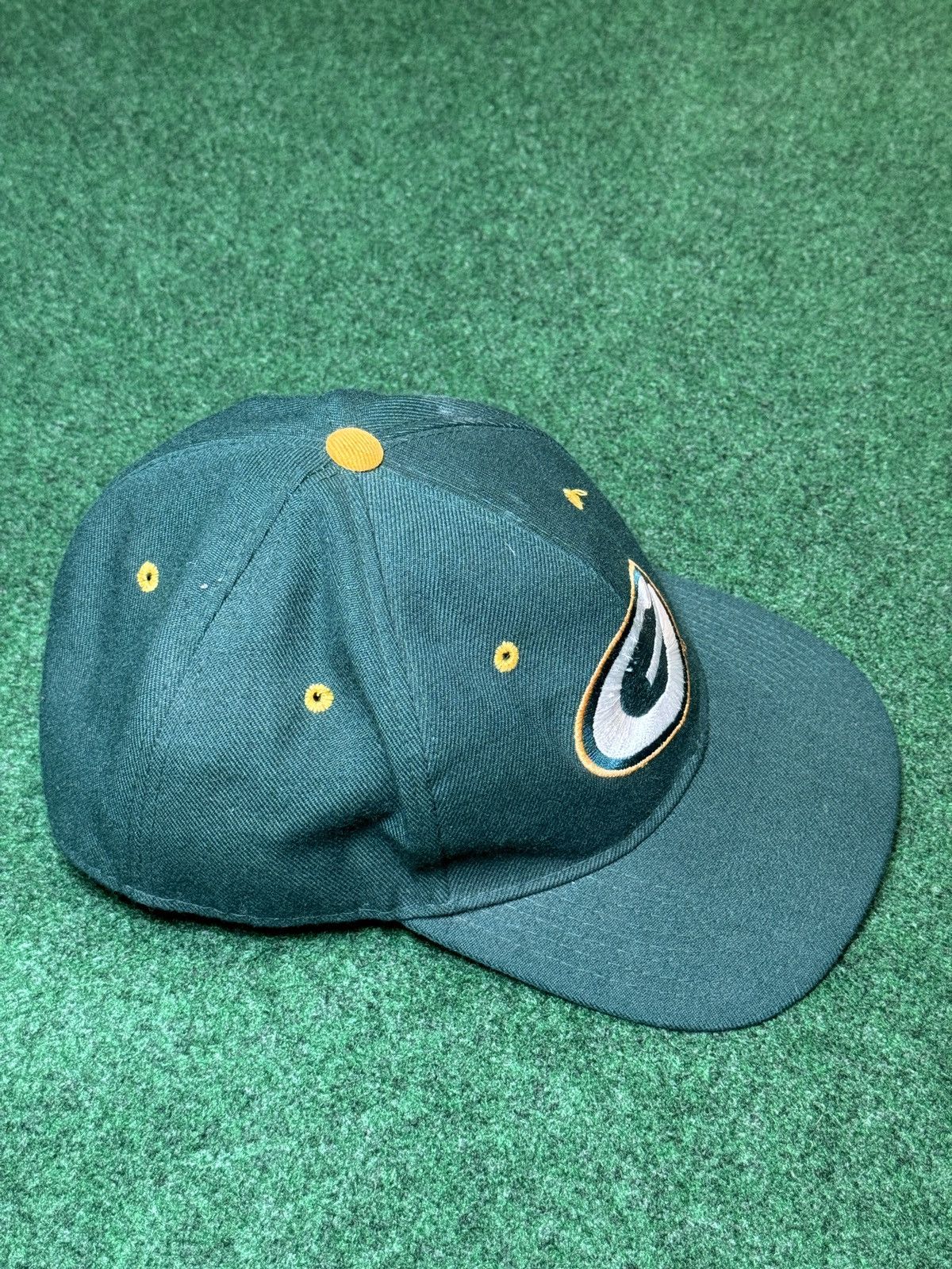 Logo Athletic × Vintage Vintage 90s Green Bay Packers Logo Athletic Fitted 7 5/8 Hat Size ONE SIZE - 3 Thumbnail
