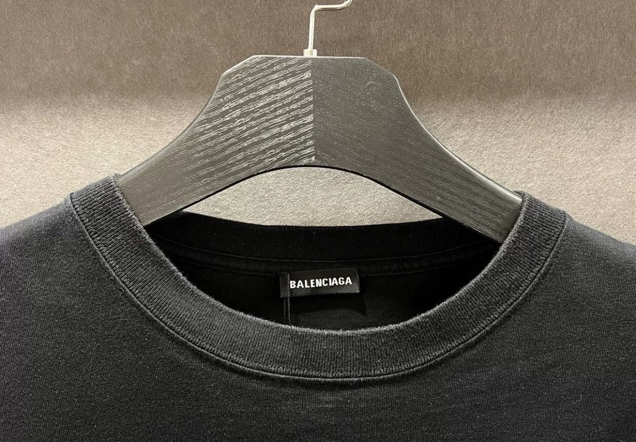 Balenciaga Balenciaga Mastercard Short Sleeves - DMC Size US L / EU 52-54 / 3 - 3 Thumbnail