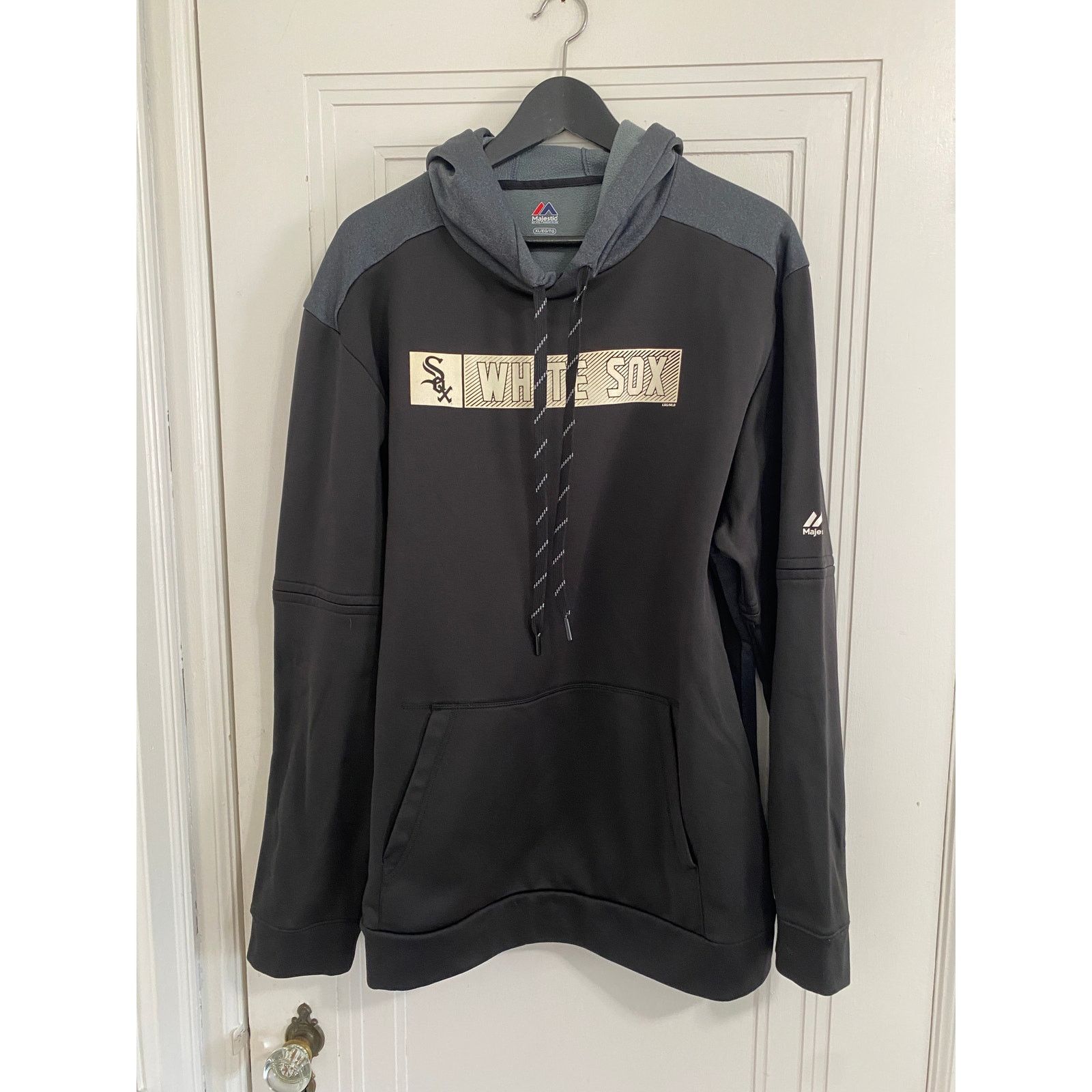 Majestic Chicago White Sox Black Hoodie Sweatshirt Size XL Size US XL / EU 56 / 4 - 5 Thumbnail