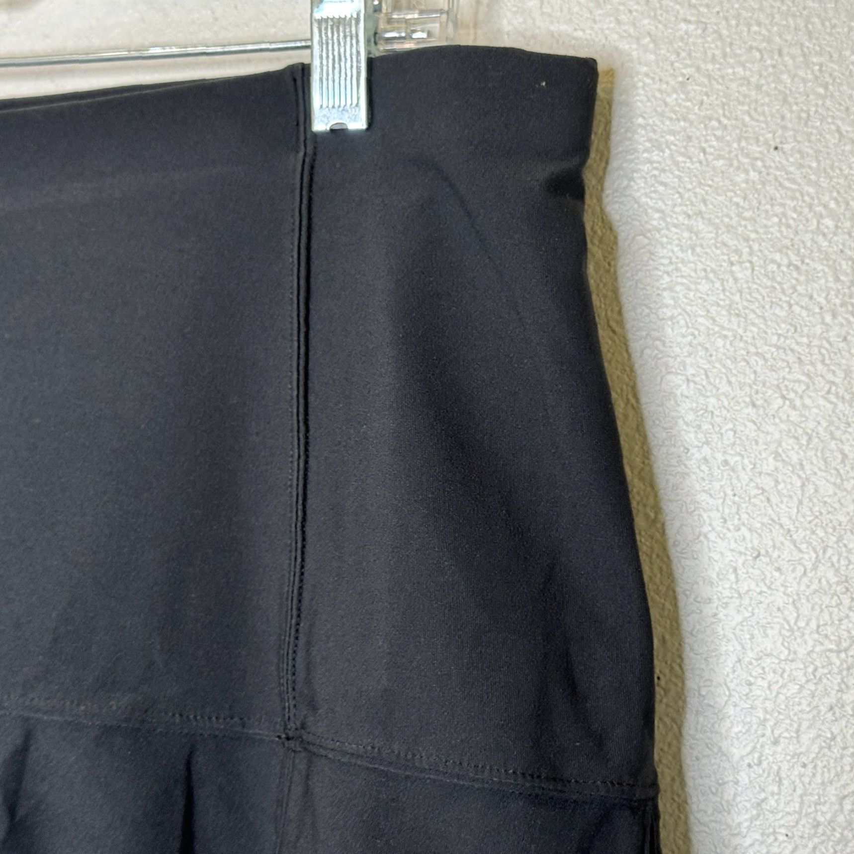 Nike Nike Fit Dry Athletic Tennis Pickleball Skirt Womens Large Black w/ Shorts Size 36" / US 14 / IT 50 - 3 Thumbnail