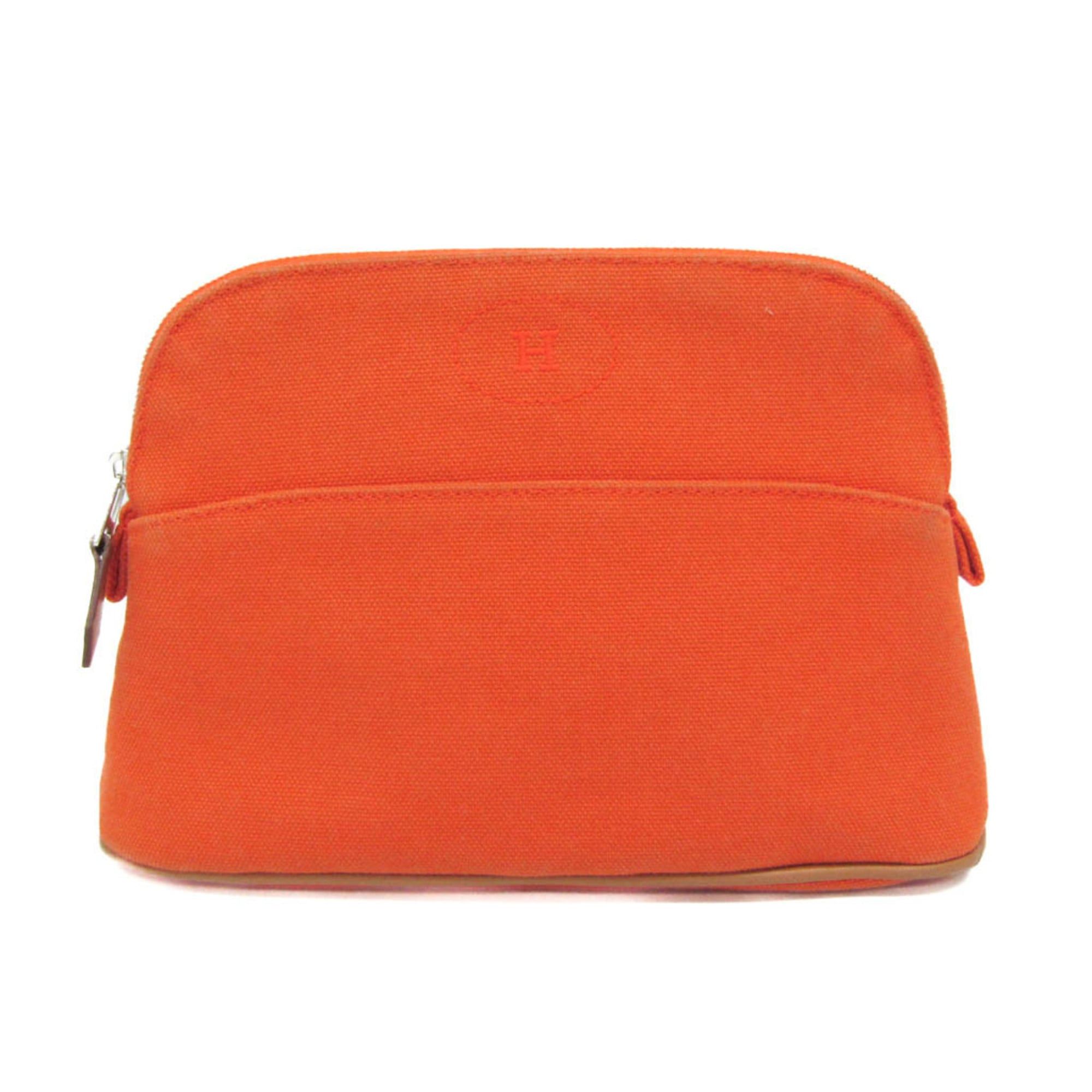 Hermes Hermes Bolide Mini 20 Men,Women Cotton Pouch Orange Size ONE SIZE - 1 Thumbnail
