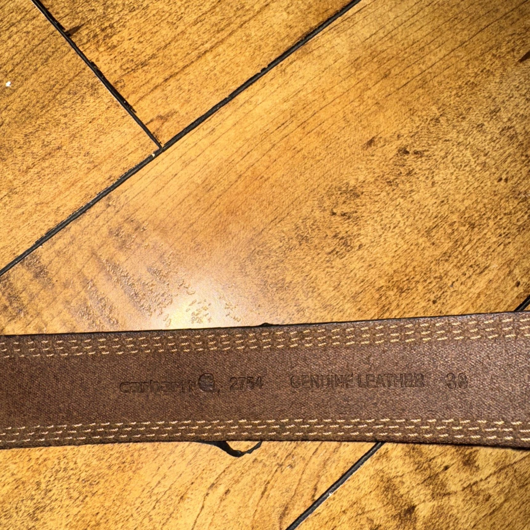 Carhartt Carhartt Belt Size 38 Brown Size 38 - 3 Thumbnail