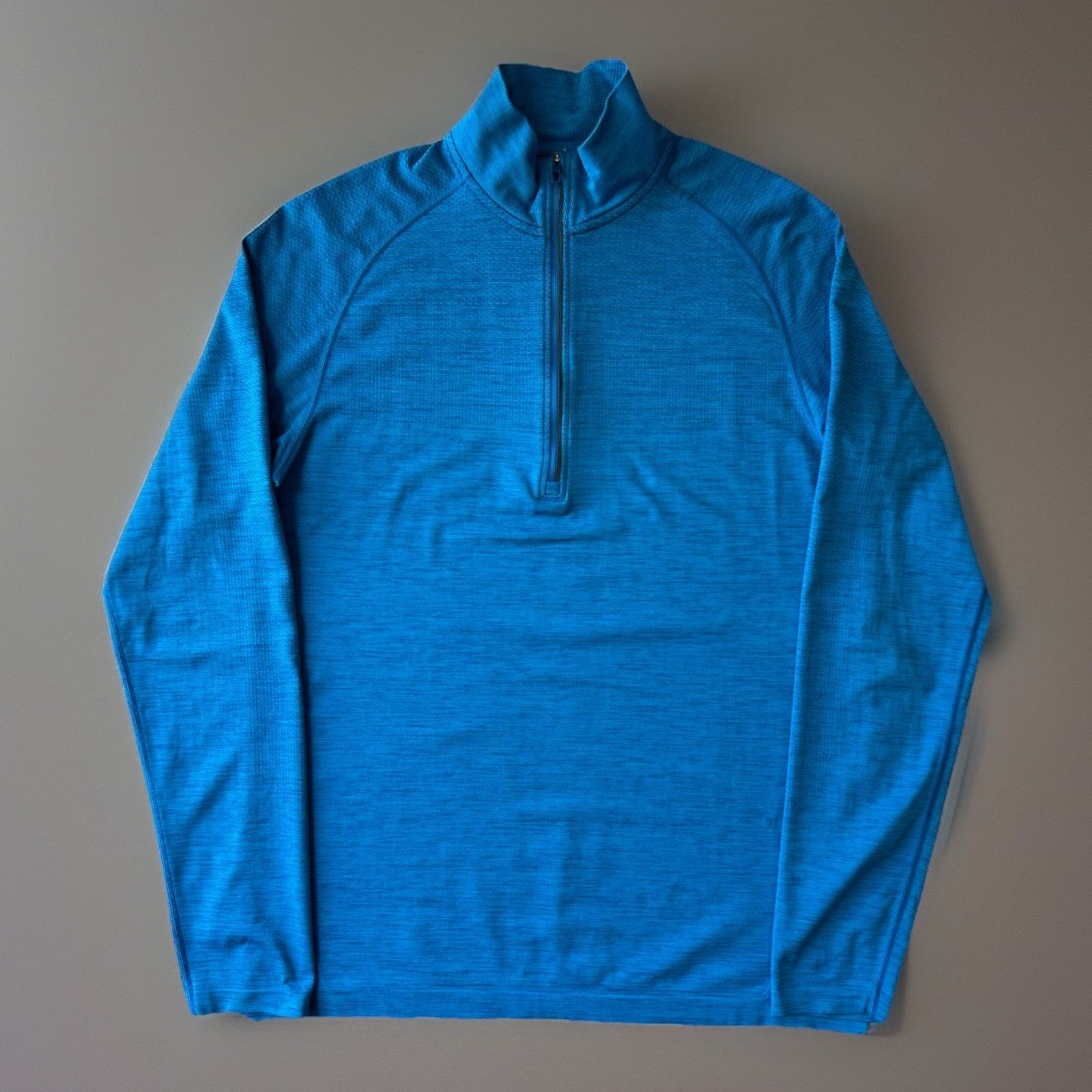 Lululemon Lululemon Metal Vent Tech 1/2 Zip Pullover M Blue Utility Size US M / EU 48-50 / 2 - 1 Thumbnail