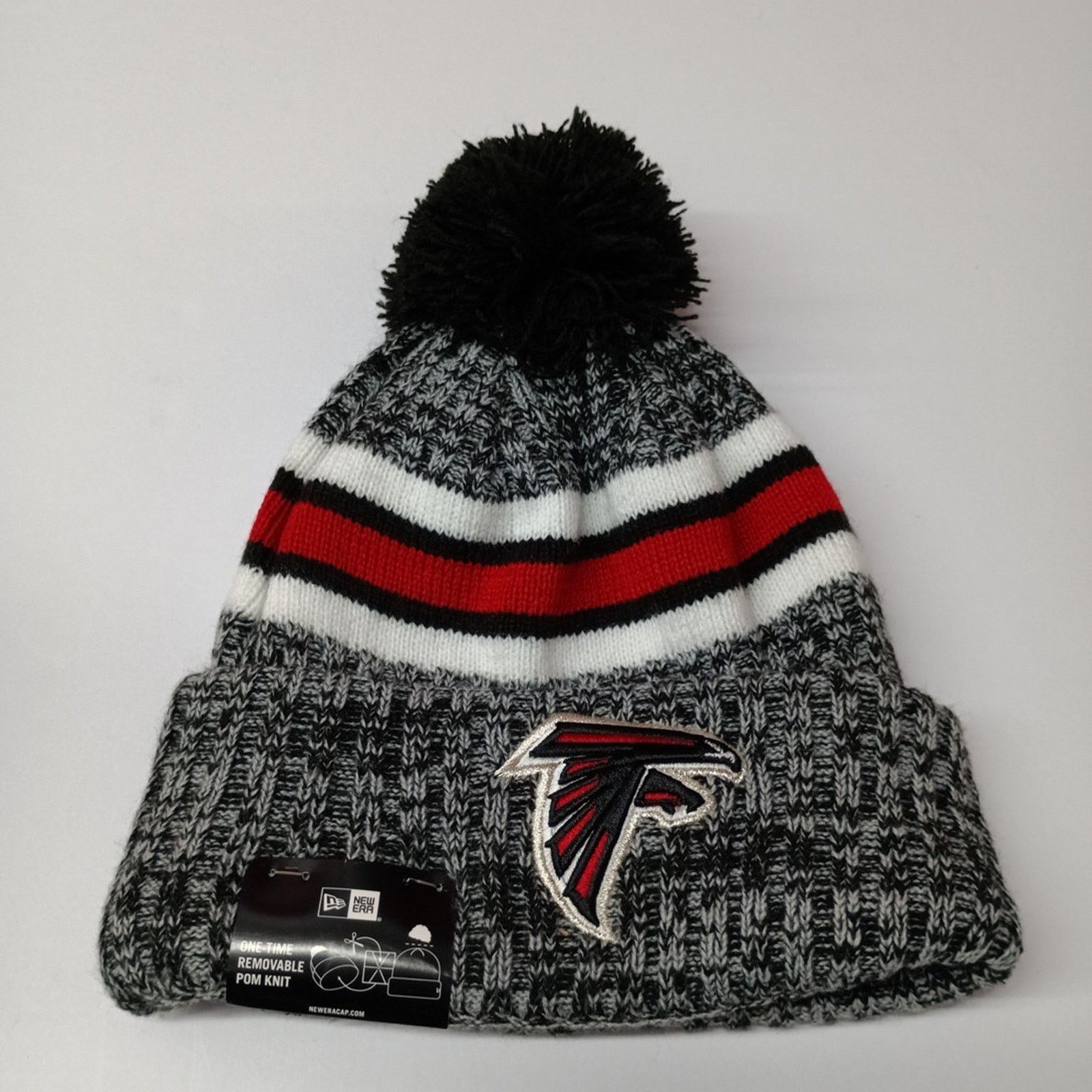 New Era Atlanta Falcons New Era Sideline Official Knit Beanie Hat Size ONE SIZE - 1 Thumbnail