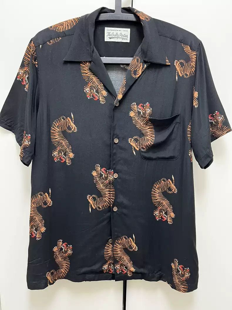 Wacko Maria Wacko Maria Tiger Hawaiian Shirt | Grailed