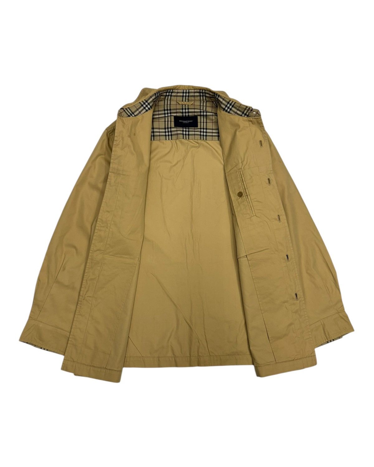Burberry Vintage Burberry London Check Lightweight Jacket Size US L / EU 52-54 / 3 - 3 Thumbnail