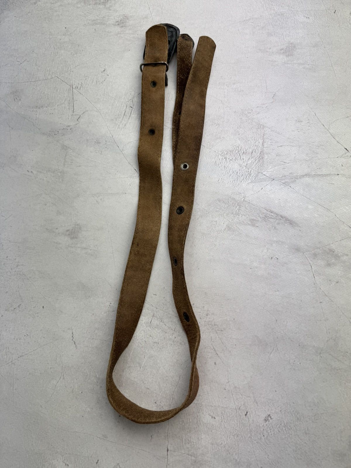 Camel Camel trophy Leather Brown Belt Vintage Size ONE SIZE - 6 Thumbnail