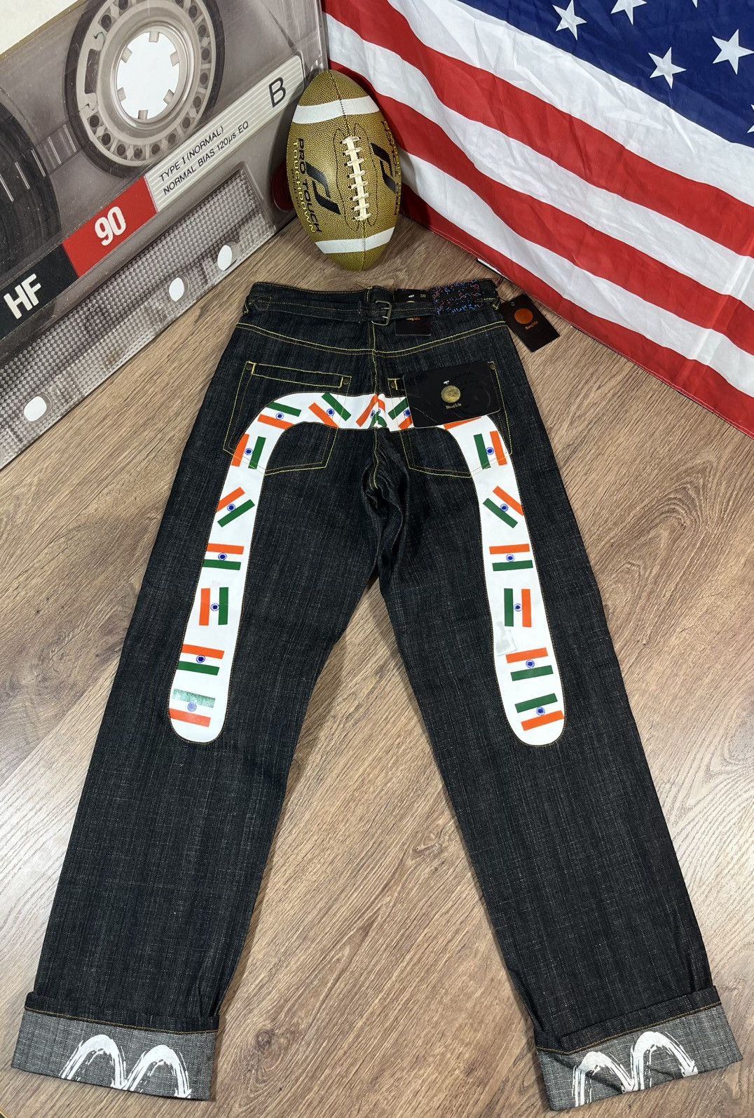 Japanese Brand × Vintage Vintage Money Talks Japanese Archival Evisu Style Jeans Size US 30 / EU 46 - 1 Thumbnail
