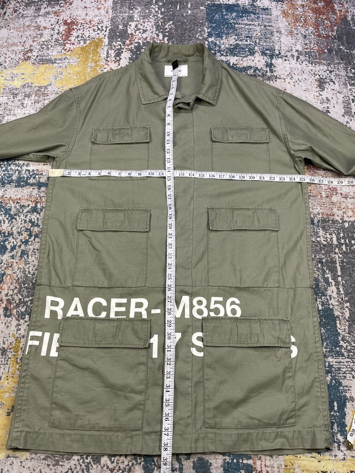 Ciaopanic Ciaopanic Stencil Military Multi Pocket Field Jacket Size US L / EU 52-54 / 3 - 11 Thumbnail