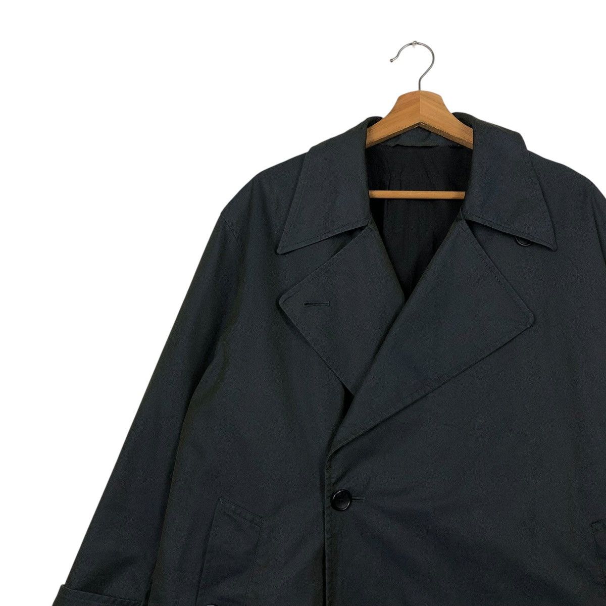 Japanese Brand 🔥RICH BLACK LONG JACKET UNIQLO UNDERCOVER BONDAGE DESIGN Size US M / EU 48-50 / 2 - 7 Thumbnail
