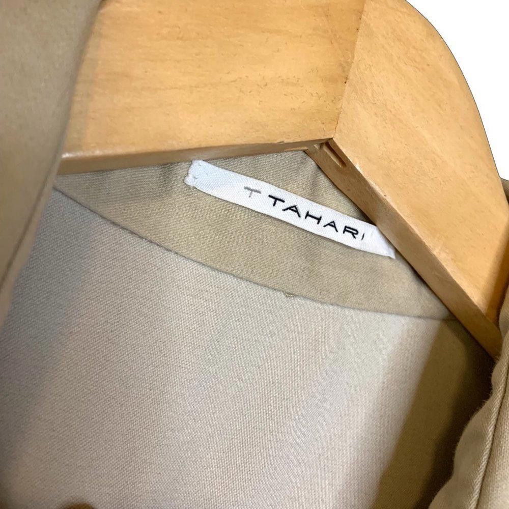 Elie Tahari Tahari Women's Elegant Beige Sleeveless Casual Dress Size M / US 6-8 / IT 42-44 - 4 Thumbnail