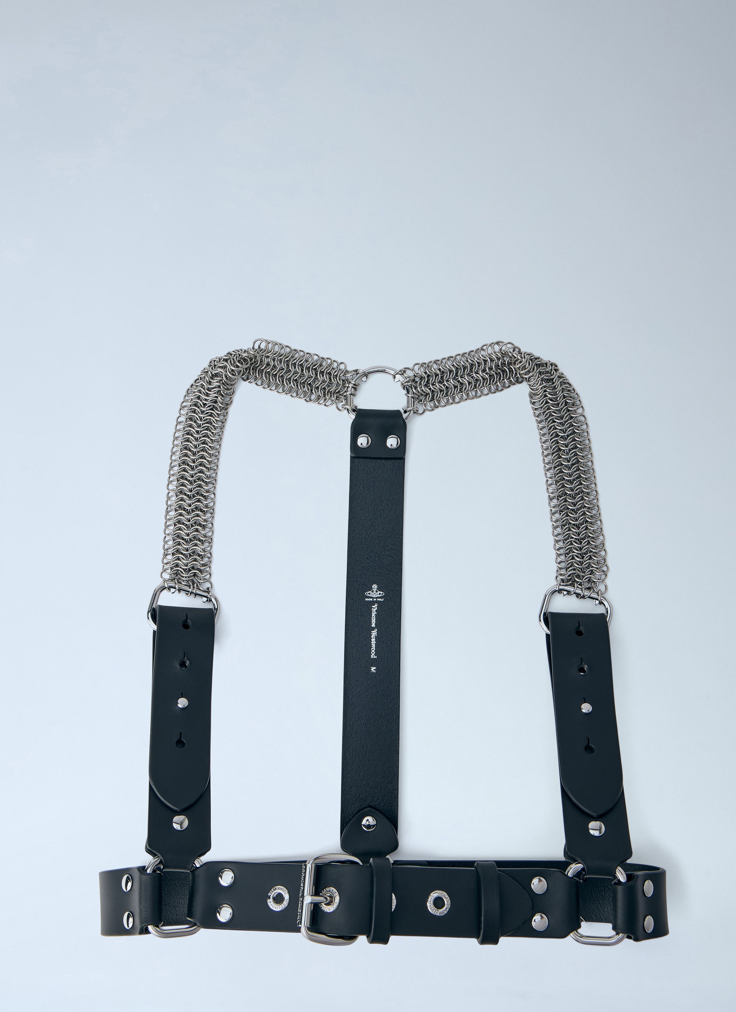 Vivienne Westwood Chain-Detail Leather Harness Size ONE SIZE - 1 Thumbnail
