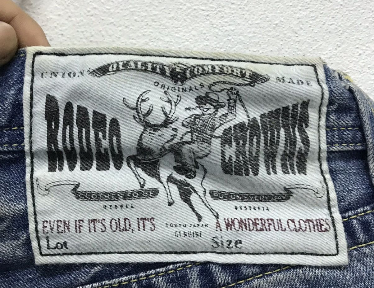 Japanese Brand × Vintage Vintage The Rodeo Crowns Made In Japan Denim Pants Size US 30 / EU 46 - 9 Thumbnail
