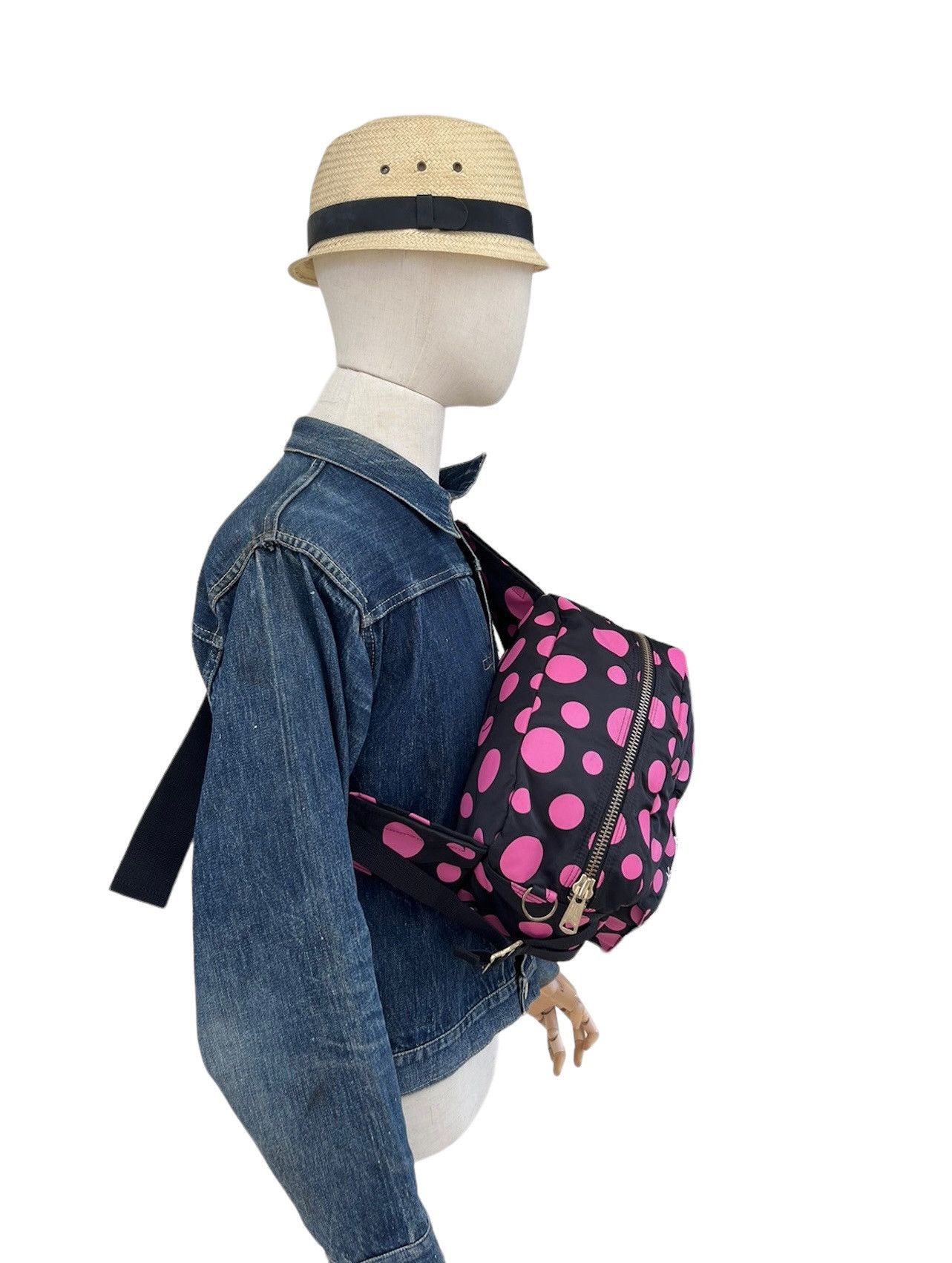 Porter Porter X Yayoi Kusama X X-Girl X Xlarge Polka Dot Tanker Bag Size ONE SIZE - 4 Thumbnail