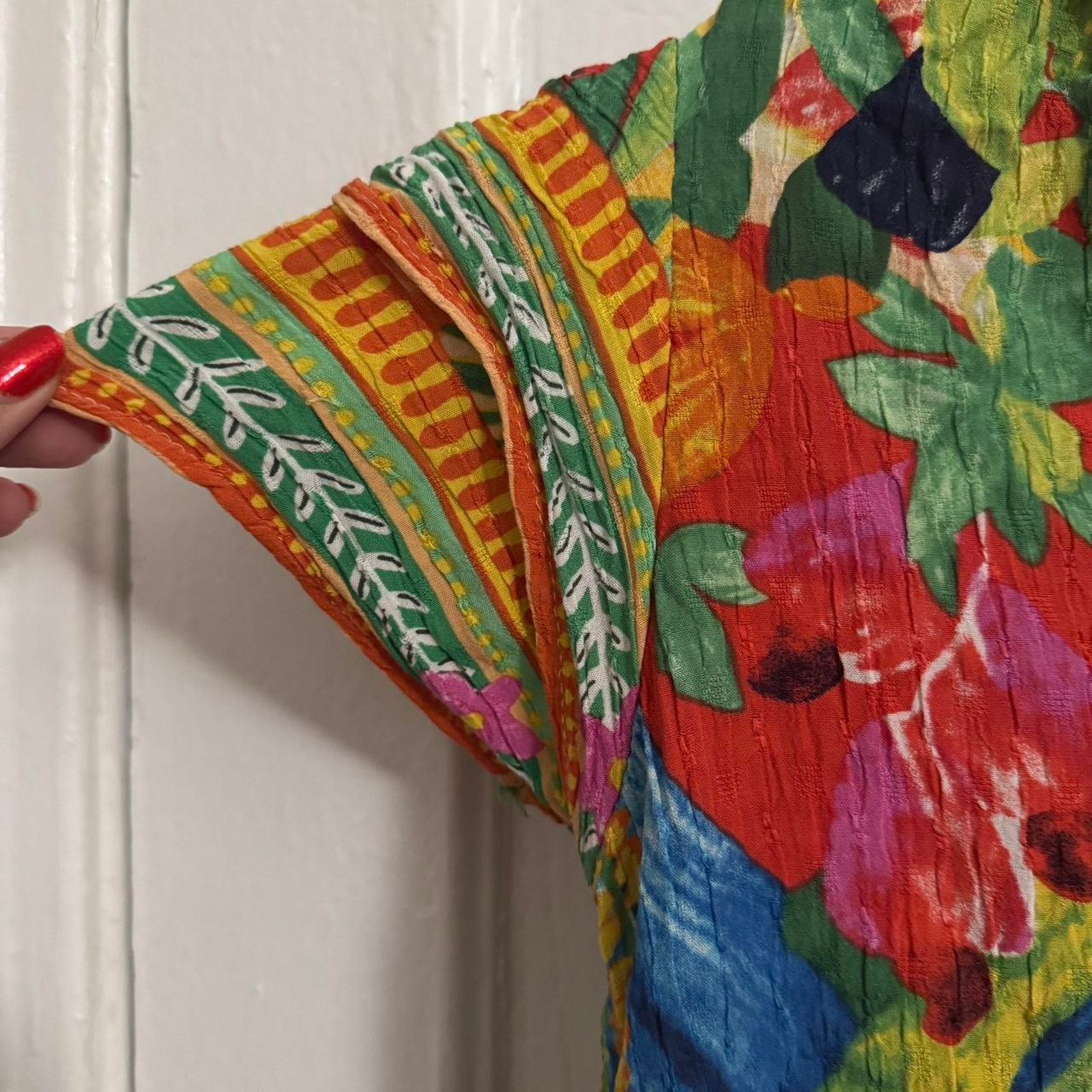Panama Jack Dopamine Tropical Toucan Jungle Animal Floral Funky Cruise Size L / US 10 / IT 46 - 3 Thumbnail