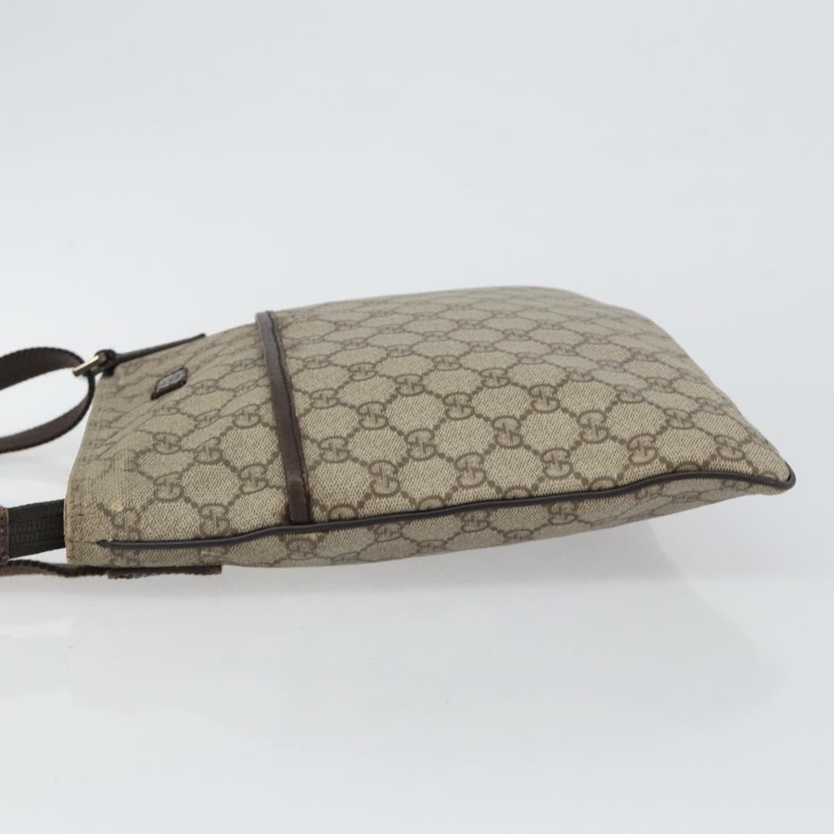 Gucci GUCCI GG Supreme Shoulder Bag Pvc Beige Silver Size ONE SIZE - 5 Thumbnail